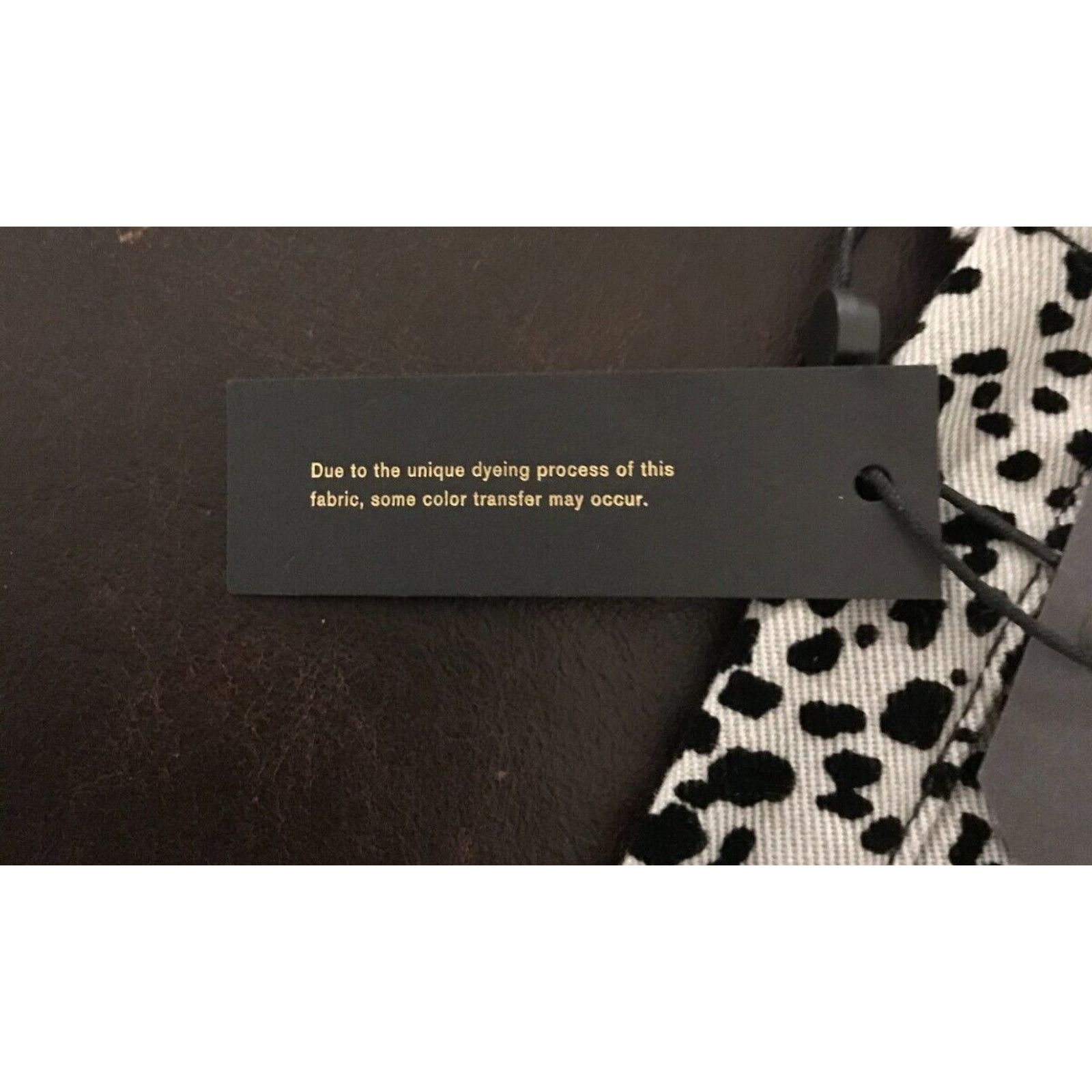 Rag & Bone Rag & Bone Hana High-Rise Slim Cropped Gray Cheetah Jeans Size 26" / US 2 / IT 38 - 9 Thumbnail