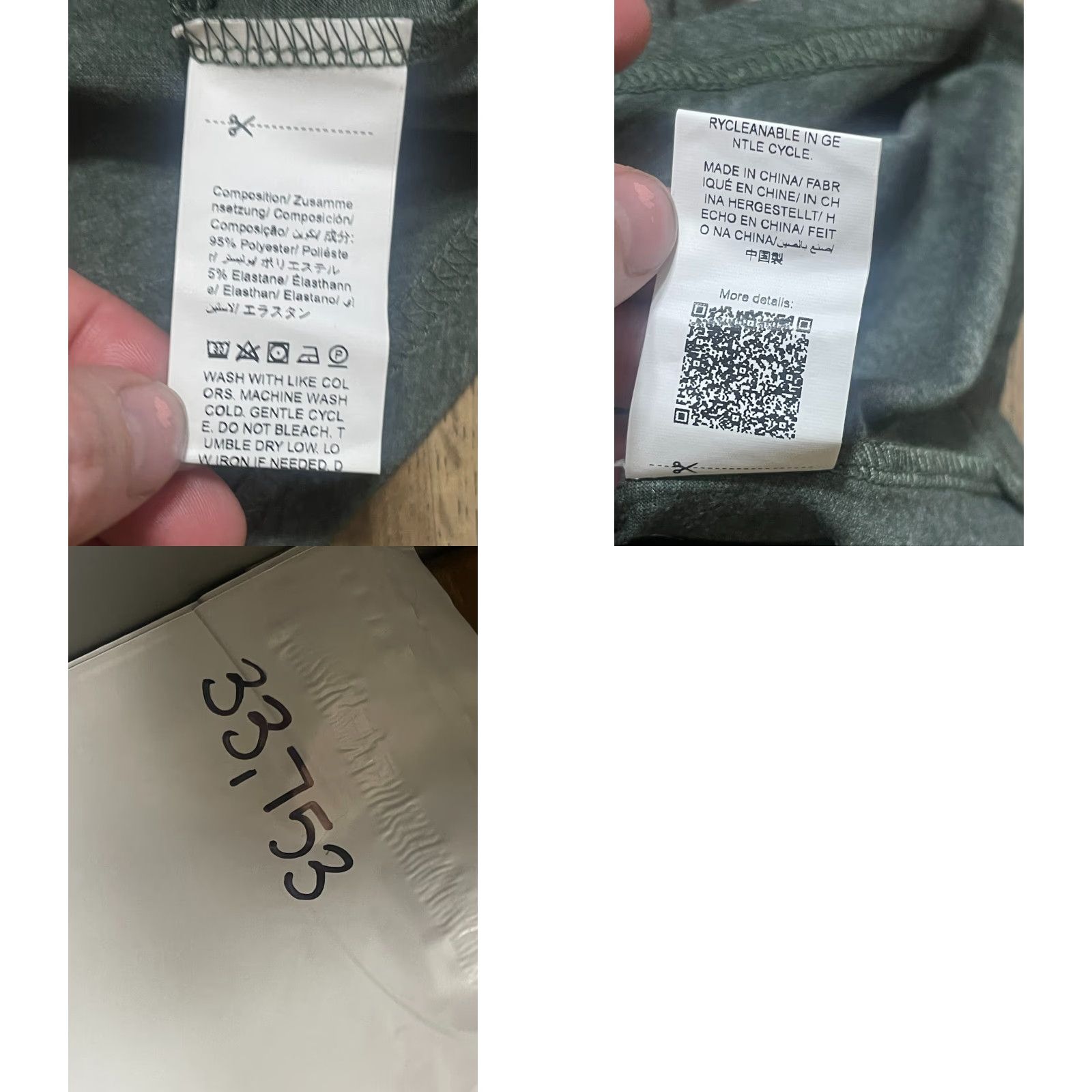 Shein Shein Curve Shirt Women's Plus Size 2XL Green V-neck Pocket Tee Size XXL / US 16-18 / IT 52-54 - 8 Thumbnail
