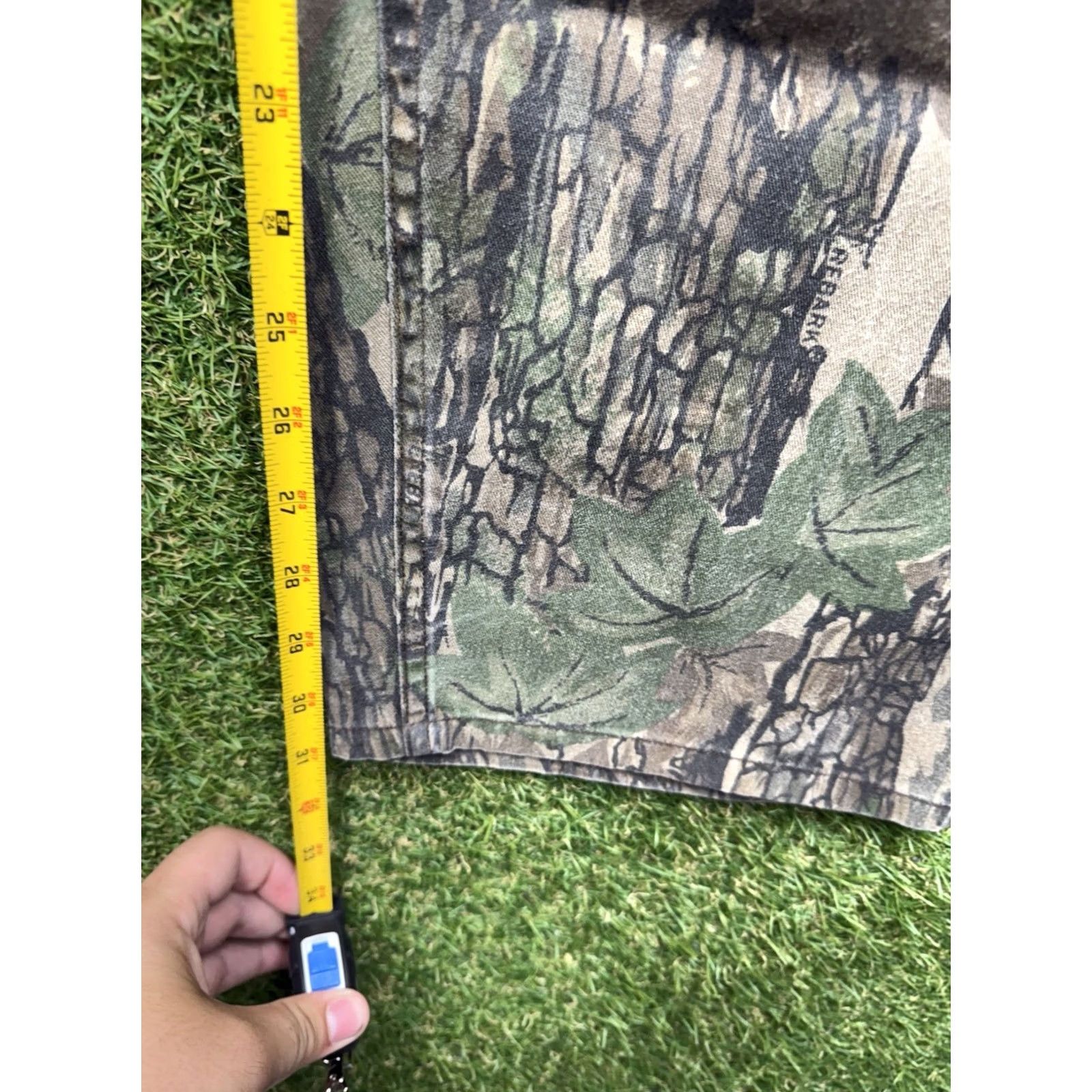 Vintage Northwest Territory Winchester Hunting Pants Mens L Camouflage Cotton Canvas Regular Fit Cargo Pockets 90s Workwear Brown Hanes? Size US 33 - 5 Thumbnail
