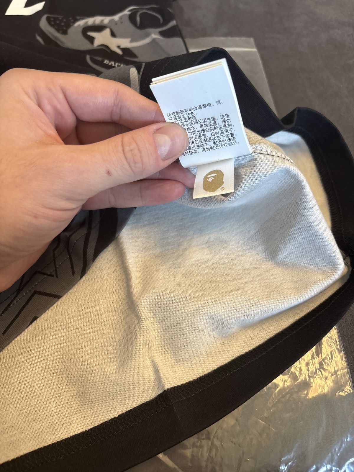 Bape Bape t-shirt bapesta Size US M / EU 48-50 / 2 - 8 Thumbnail