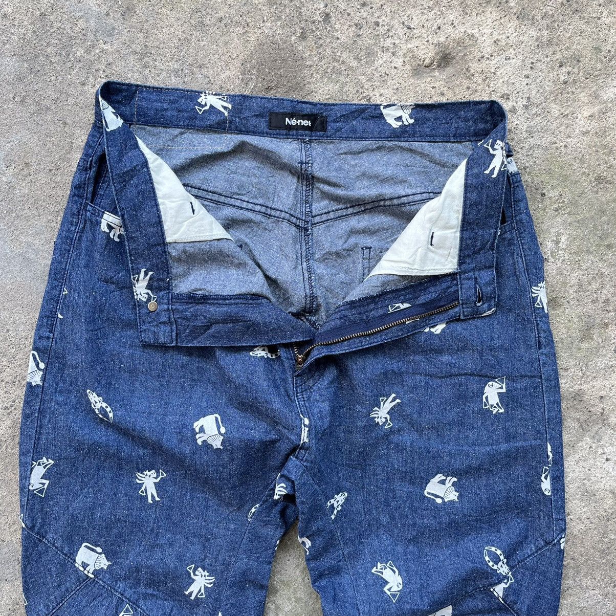 Issey Miyake Ne-net by Issey Miyake Pants Full Print Size US 30 / EU 46 - 5 Thumbnail