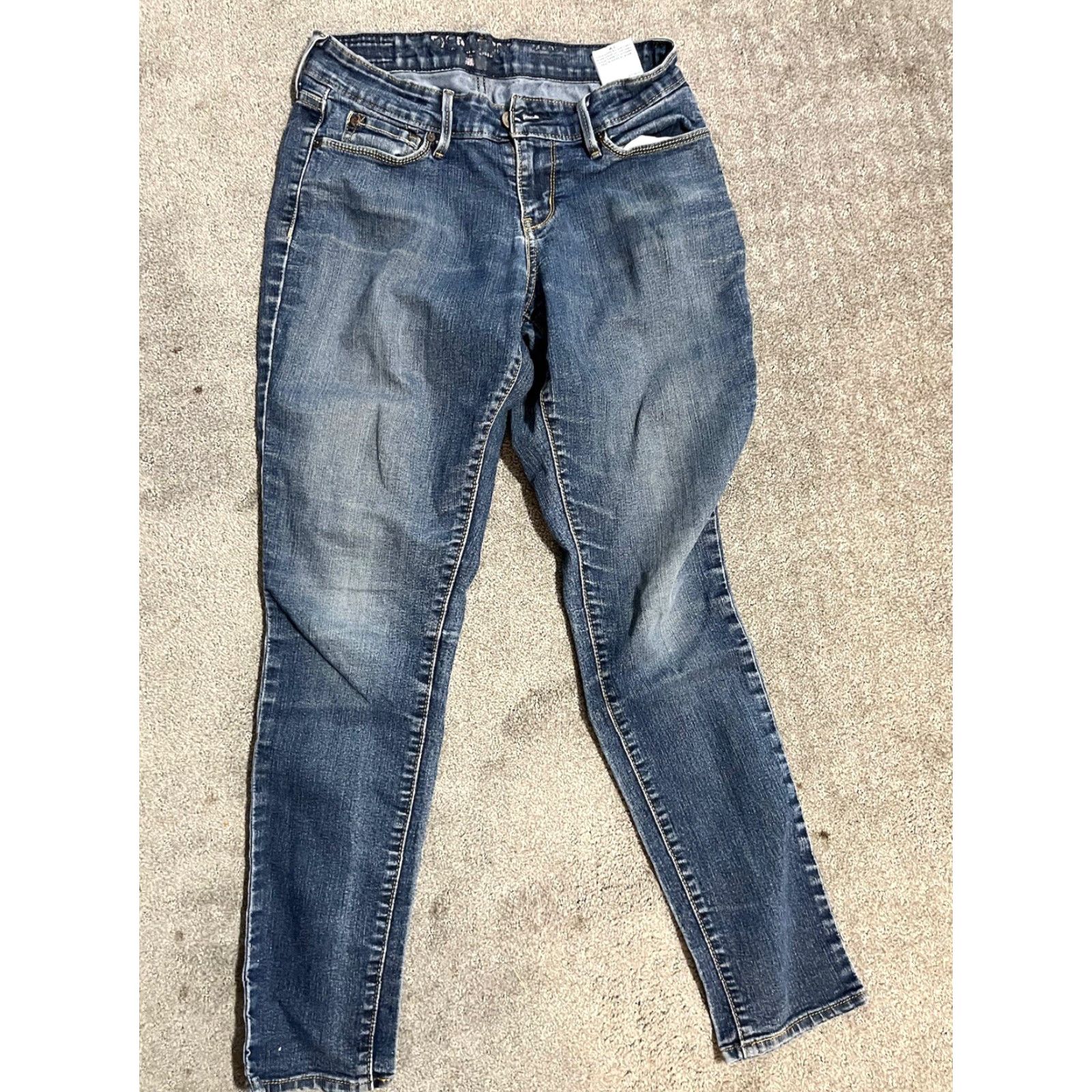 Levi's Levi's Womens Skinny Jeans Size 2 Blue Denim Ankle Pants Casual Modern Size 26" / US 2 / IT 38 - 3 Thumbnail
