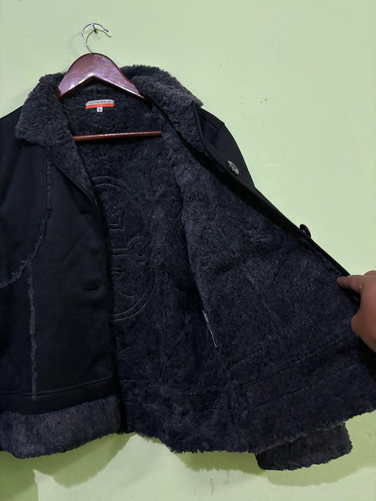 Jean Charles De Castelbajac VTG Jean de castelbajac Mink Fur Jacket Big Logo Design Size US XS / EU 42 / 0 - 6 Thumbnail