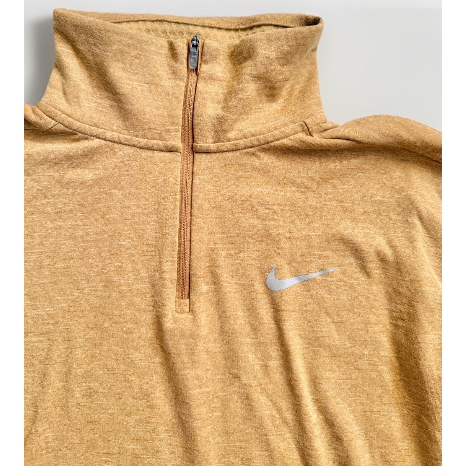Nike Nike Swift Element Women's Size S Gold Yellow 1/4-Zip Size S / US 4 / IT 40 - 6 Thumbnail