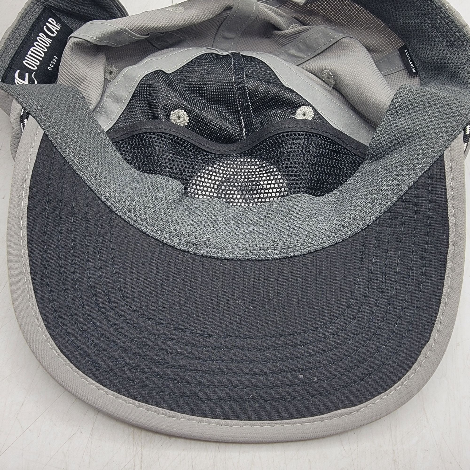 Other Outdoor Cap Adults Gray Snapback Hat Cap Outdoors Casual Ath Size ONE SIZE - 8 Thumbnail