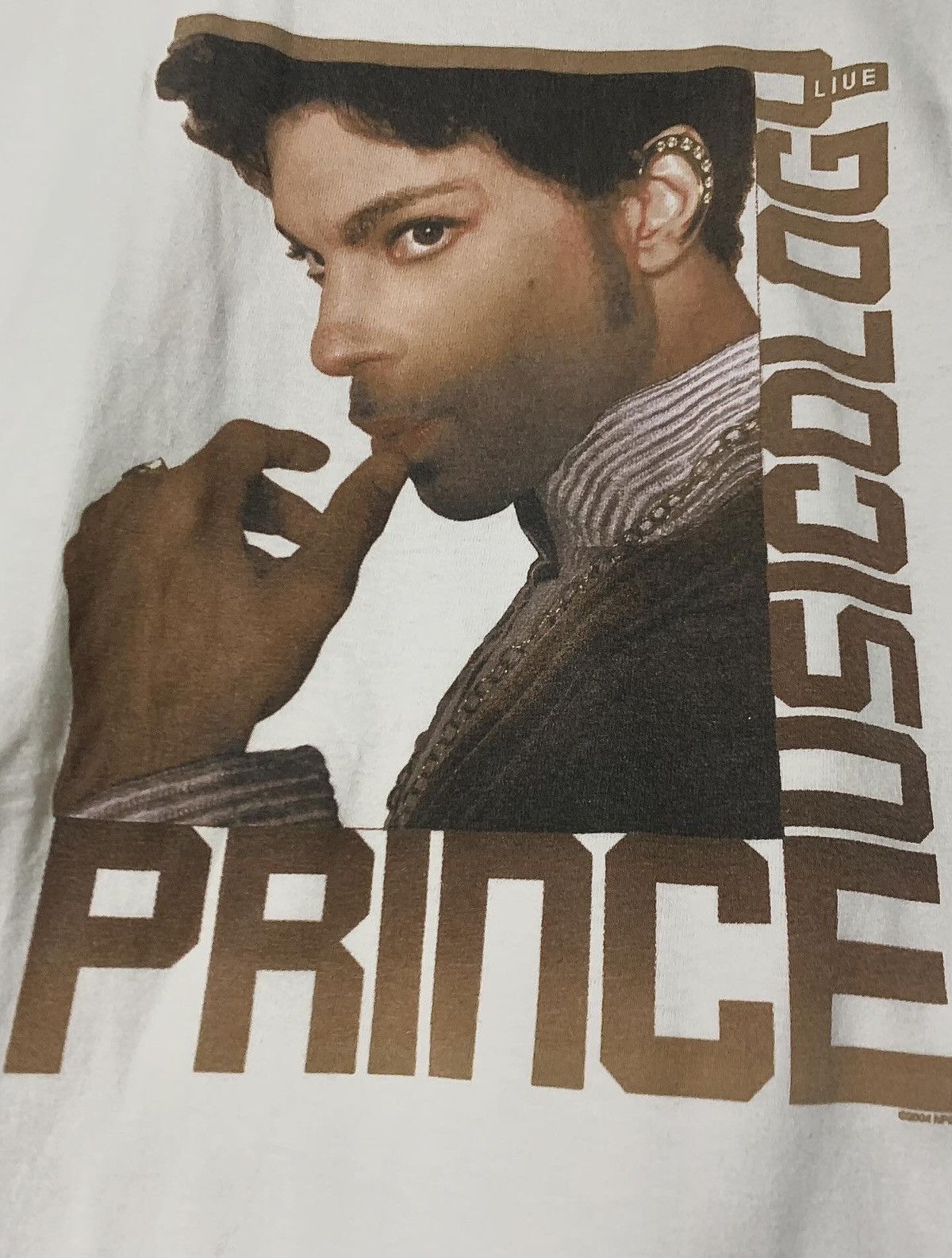 Band Tees Prince “Musicology Live” Tour Tee Made in USA Bayside Tag Size US L / EU 52-54 / 3 - 3 Thumbnail