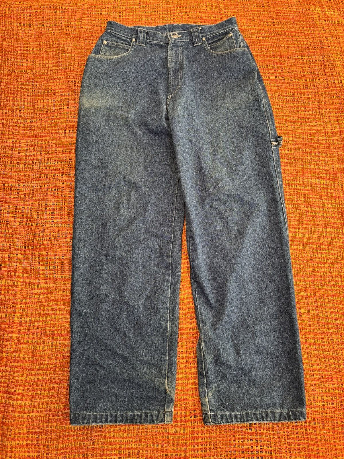 Vintage 90s 2pac denim carpenter pants Size US 34 / EU 50 - 6 Thumbnail
