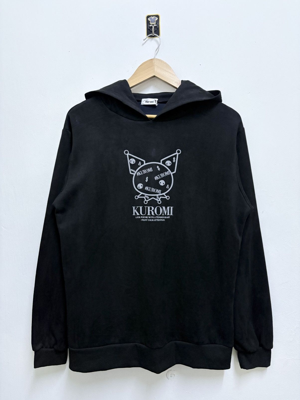 2000's Kuromi - Avant Garde / Crystal Castle Black Hoodie