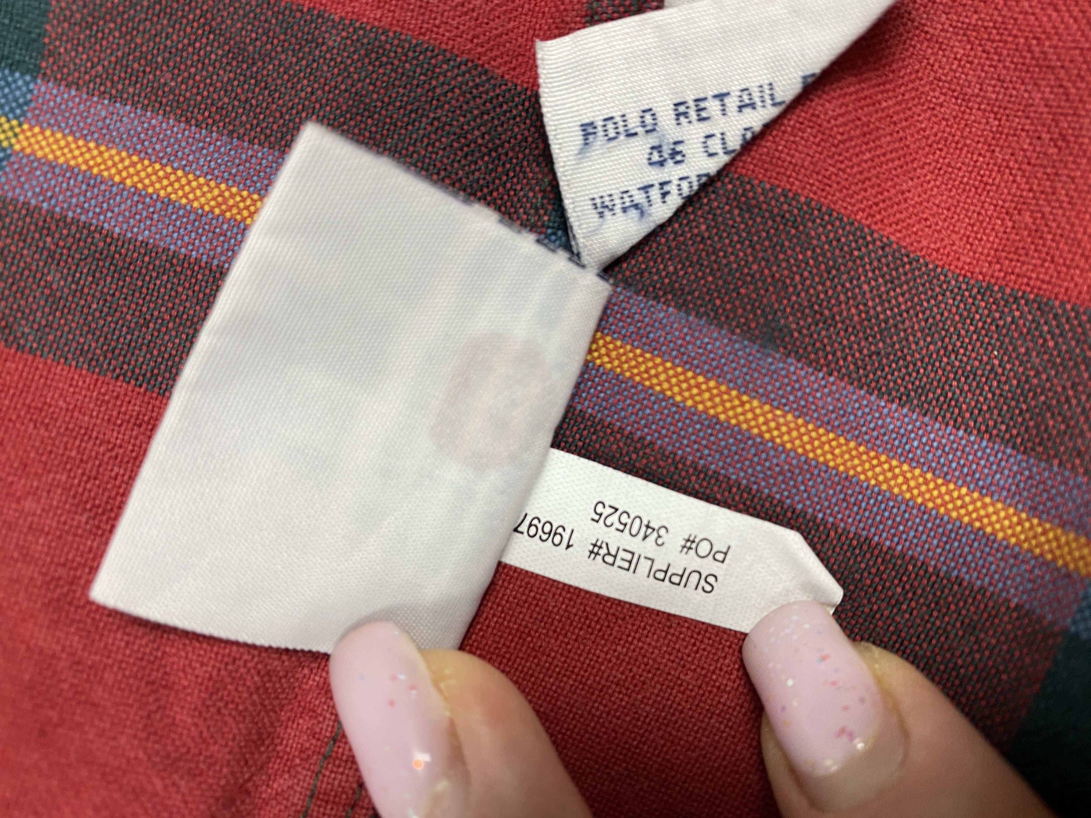 Flannel Polo Ralph Lauren vintage flannel plaid shirt y2k Size US L / EU 52-54 / 3 - 7 Thumbnail