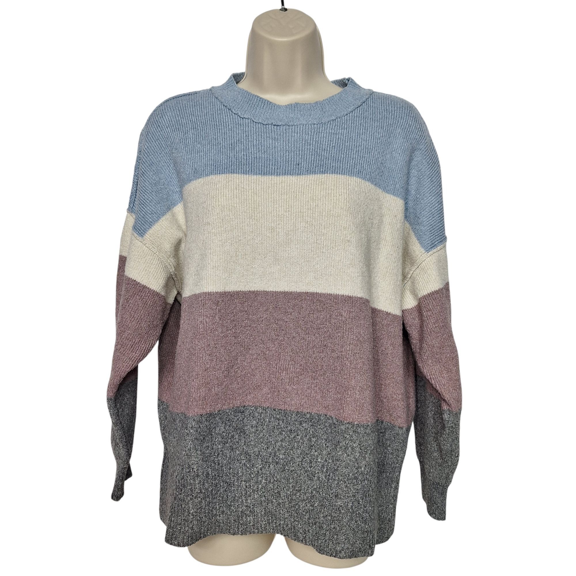 Other Hippie Rose Cream Cable Knit Sweater XS Batwing Oversized Co Size XS / US 0-2 / IT 36-38 - 2 Thumbnail