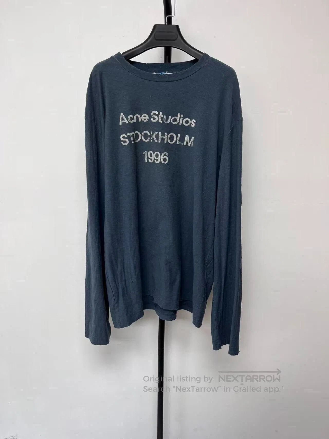 Acne Studios Acne Studios 1996 Letter Print Oversized T-shirt. Size US L / EU 52-54 / 3 - 1 Thumbnail