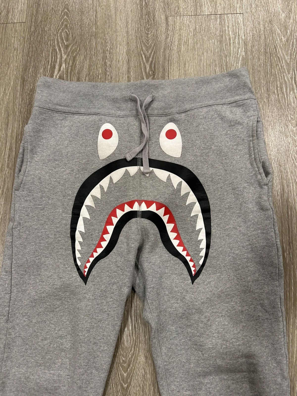 Bape A Bathing Ape Shark Slim Sweat Pants Size US 31 - 2 Thumbnail