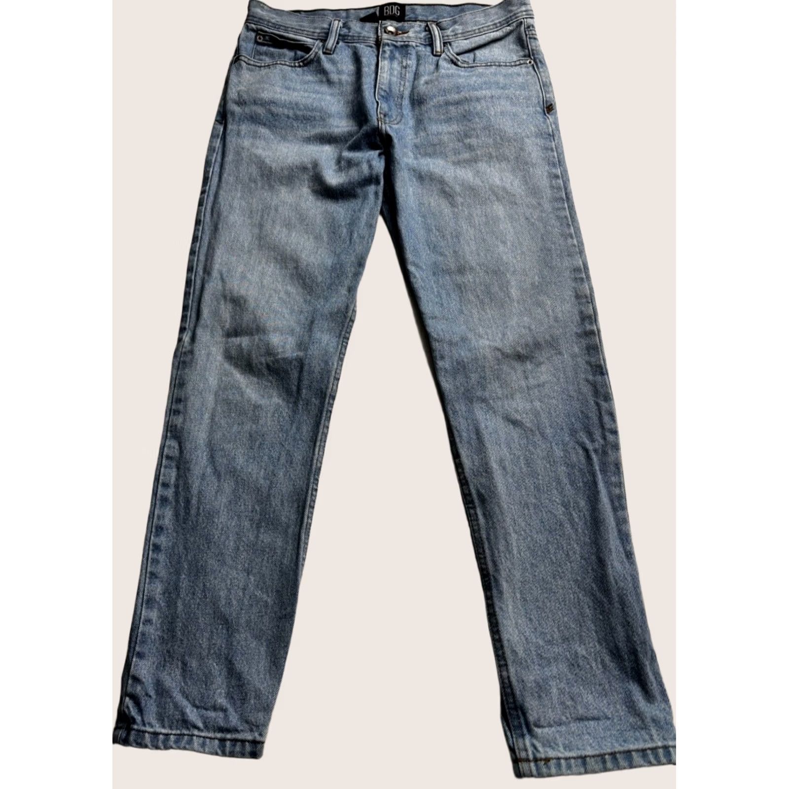 Bdg VINTAGE BDG Urban Outfitters Jeans Relaxed Fit Distressed Blue 30x32 (32x28.5) Adult Men Size US 30 / EU 46 - 1 Thumbnail