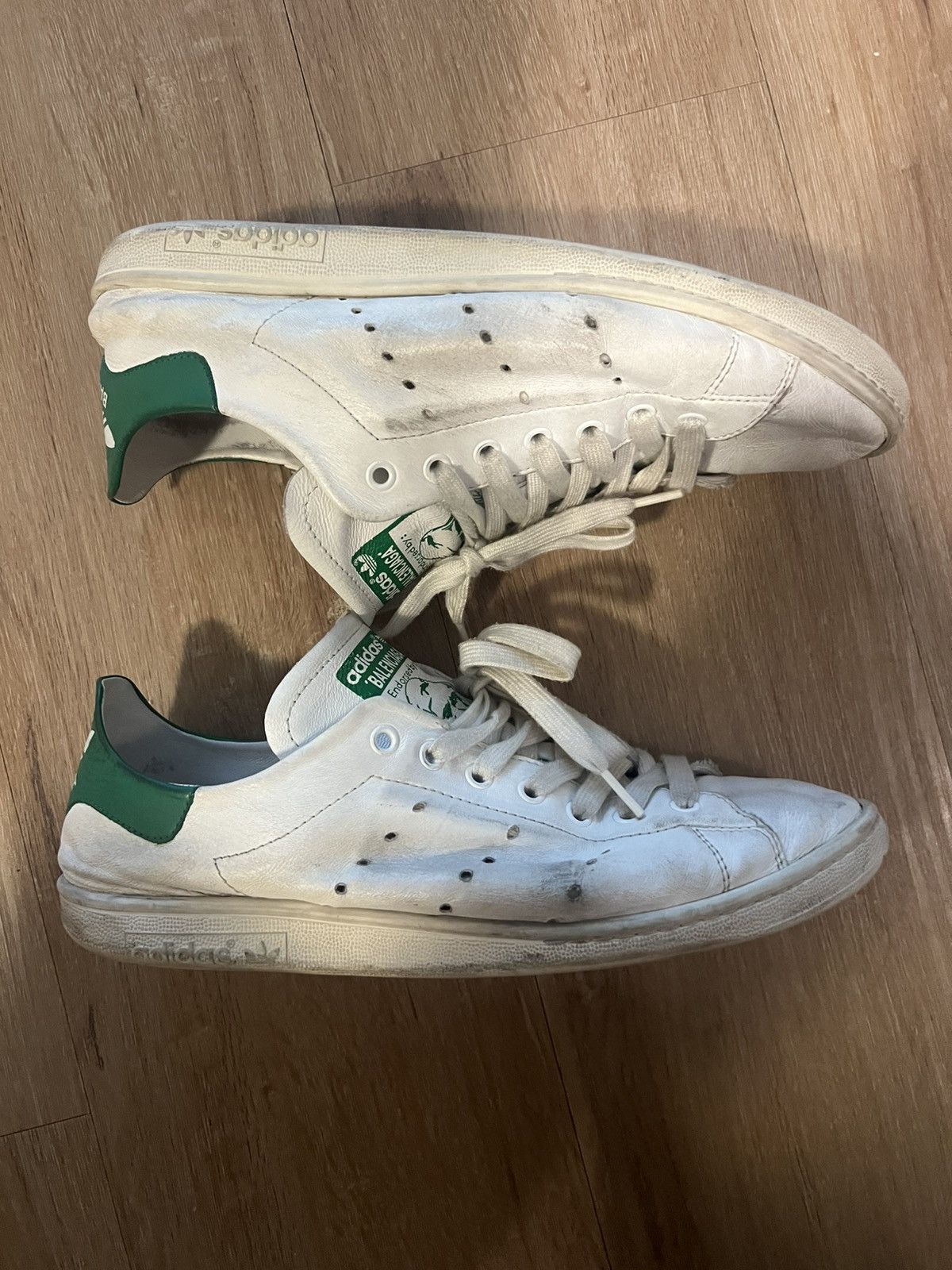 Adidas × Balenciaga Balenciaga Adidas Stan Smith Size US 9 / EU 42 - 1 Thumbnail
