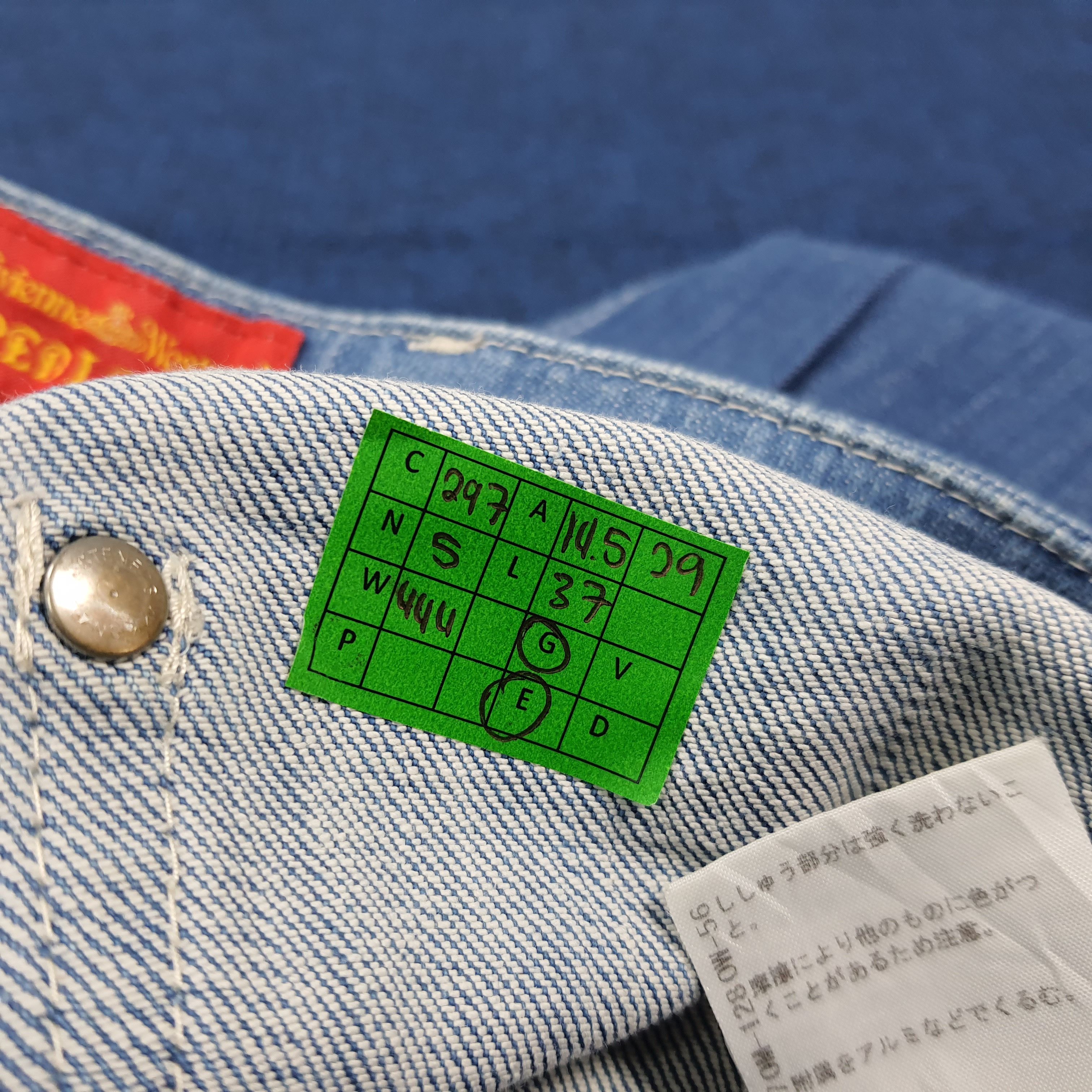 Vivienne Westwood Vintage Vivienne Westwood Red Label Jeans Orb Logo C297N5 Size 29" - 10 Thumbnail