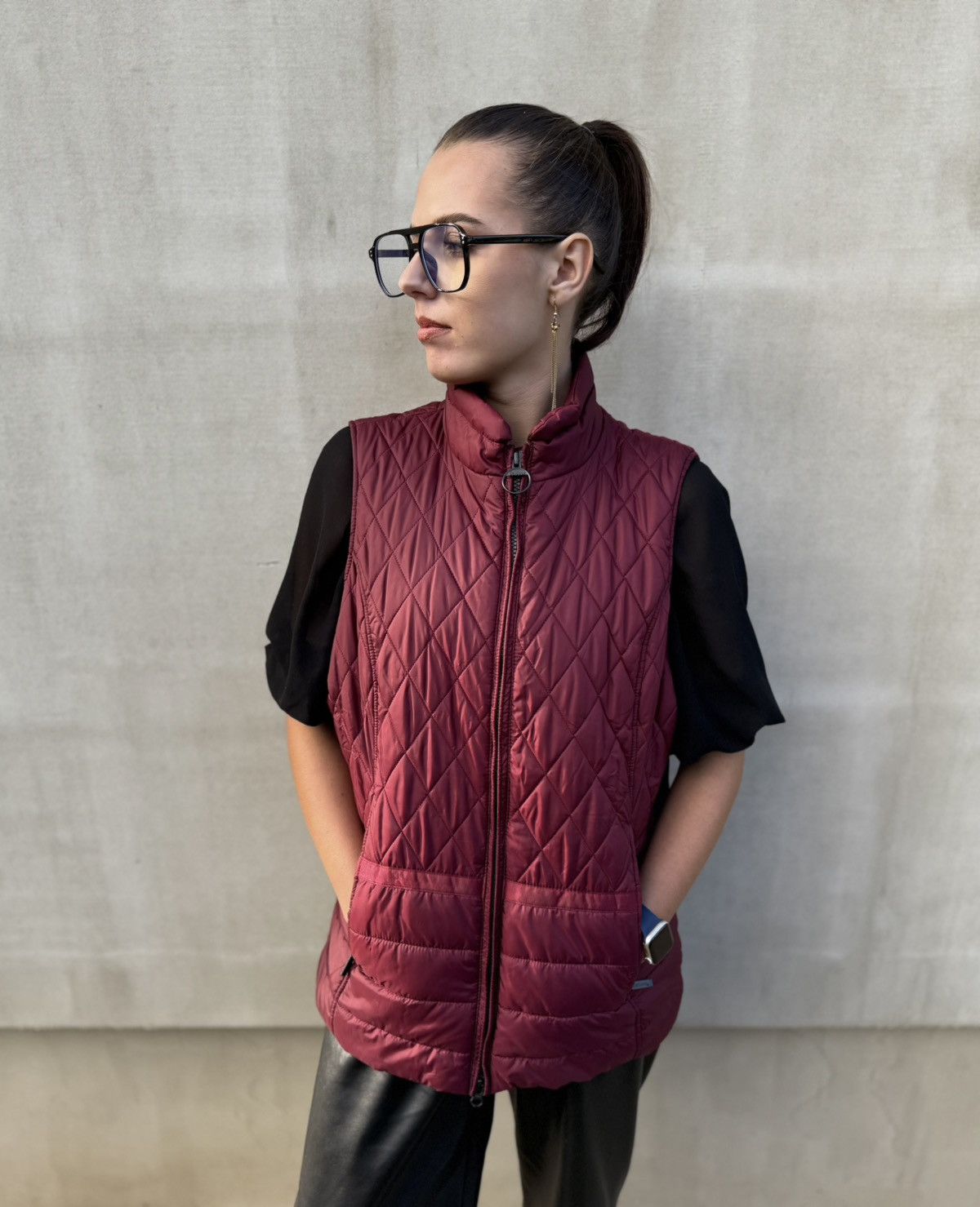 Barbour Barbour Winter Tartan Ellen Gilet UK14 EU40 US10 QuiltedVest Size L / US 10 / IT 46 - 2 Thumbnail