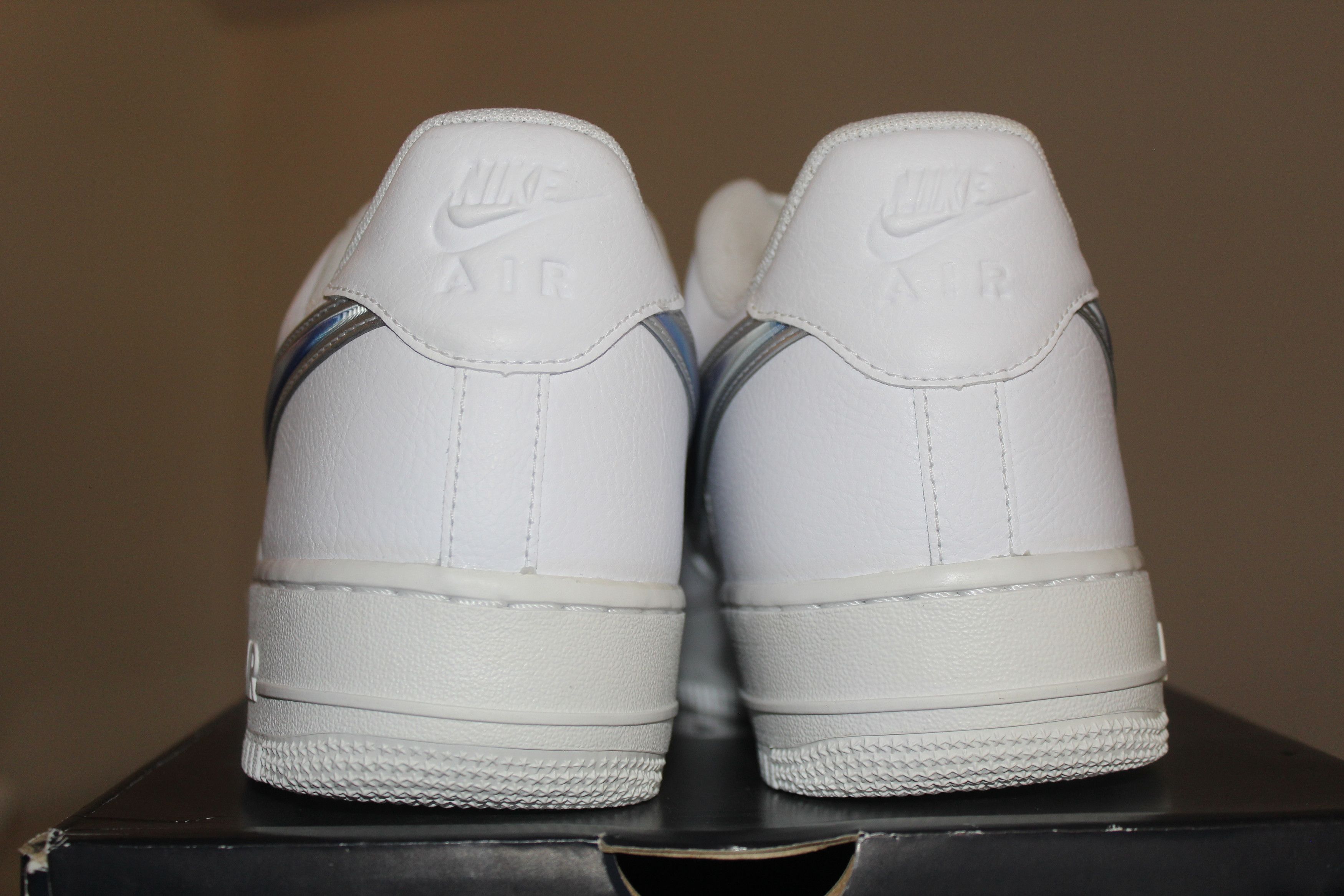 Nike Air Force 1 Oversized Racer Blue Swoosh Size 11 Iridescent Size US 11 / EU 44 - 3 Thumbnail