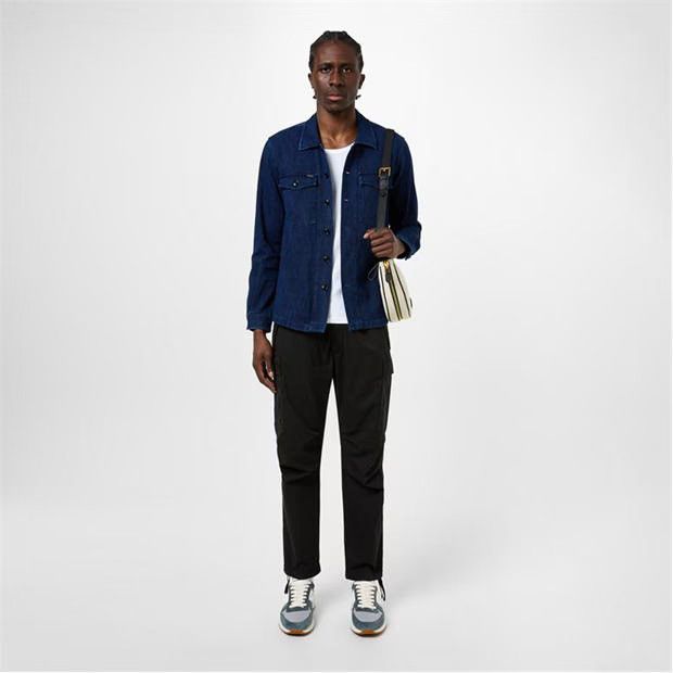 Tom Ford o1g2r1mq0724 Denim Over Shirt in Blue Size US L / EU 52-54 / 3 - 6 Thumbnail