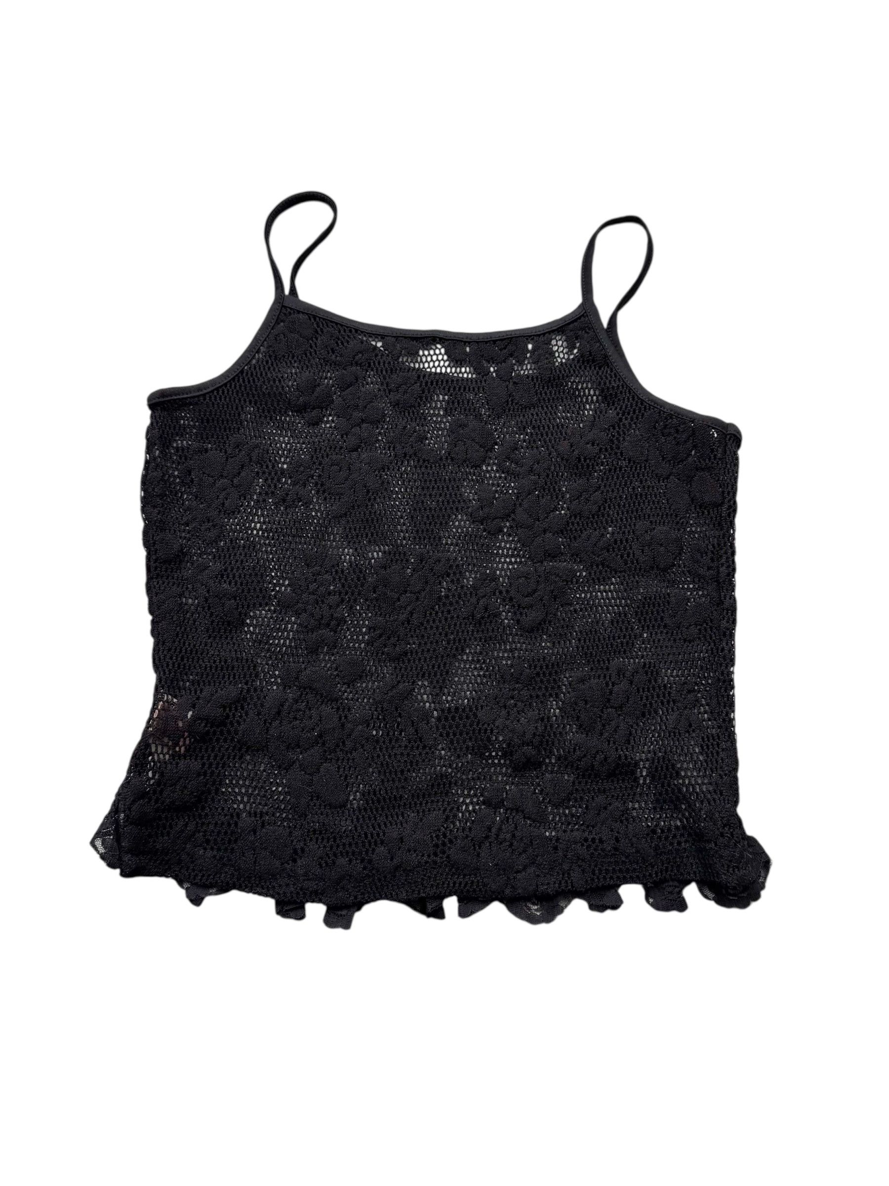 Vintage Vintage Mesh Tank Top M30(E16)D15(V62) Size XS / US 0-2 / IT 36-38 - 3 Thumbnail