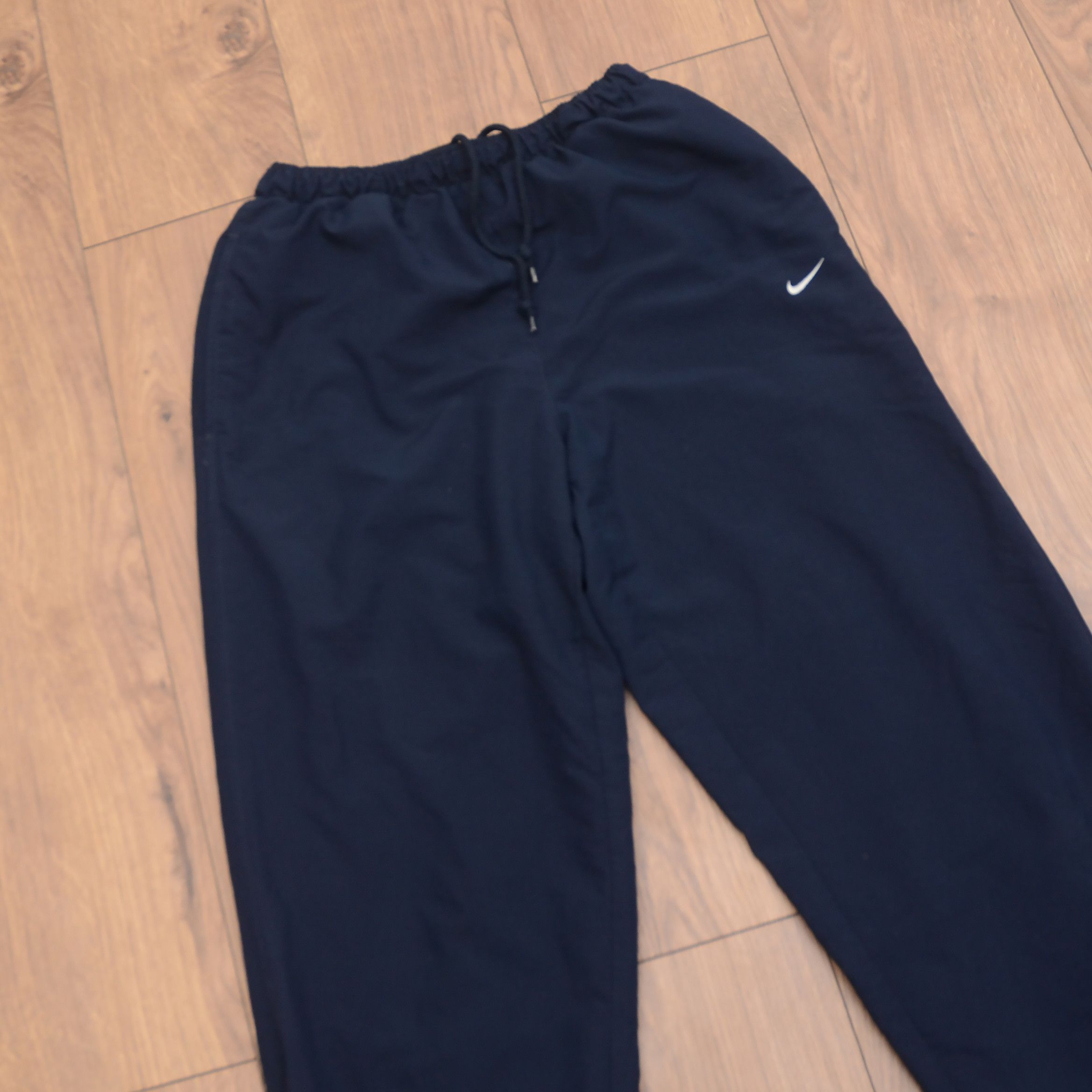 Nike Vinatge Y2K Nike Sweatpants Mens size M Navy Blue Trackpants Size US 32 / EU 48 - 2 Thumbnail