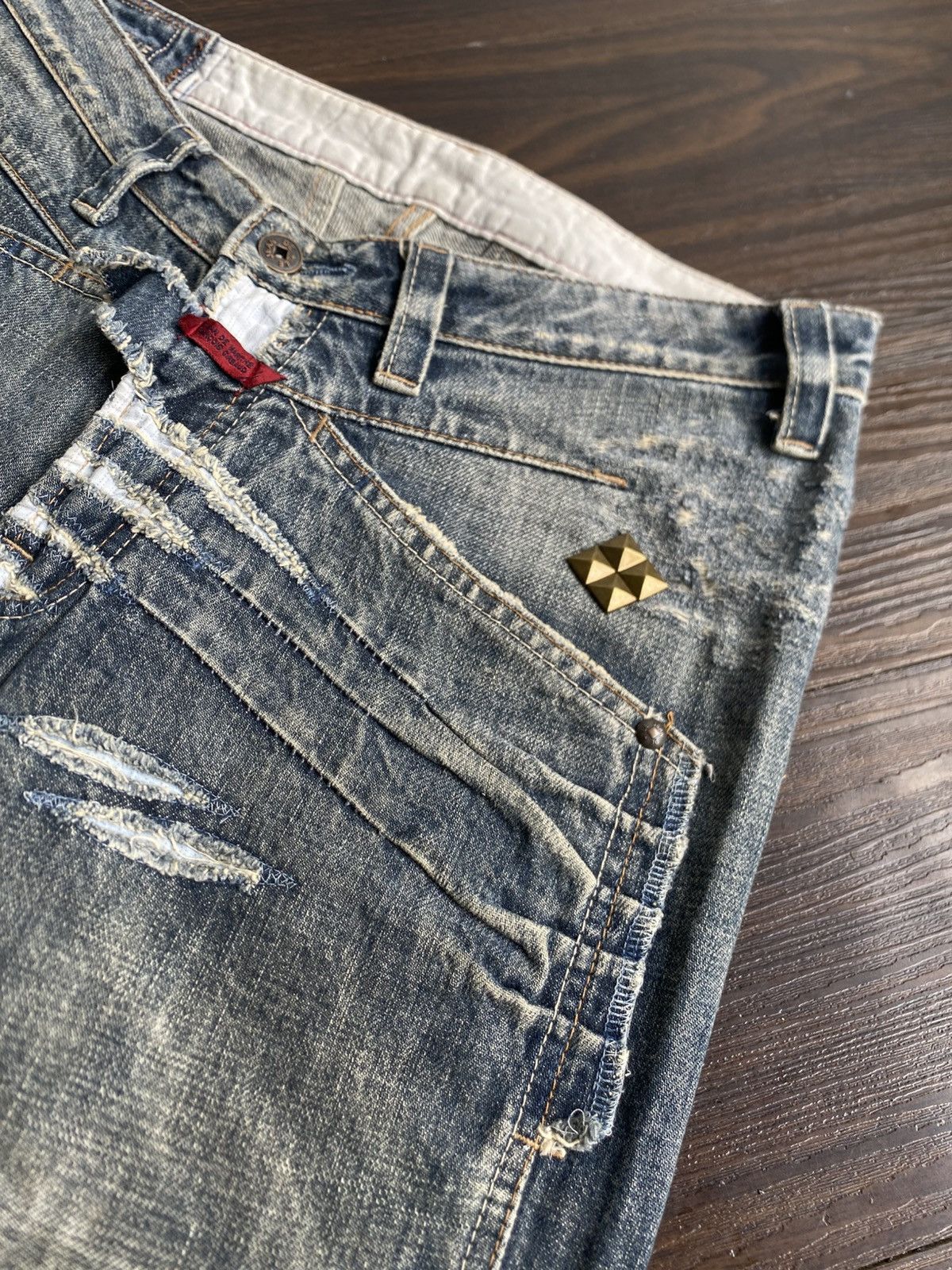 Marithe + Francois Girbaud MARITHE FRANCOIS GIRBAUD RING DENIM Size US 30 / EU 46 - 12 Thumbnail