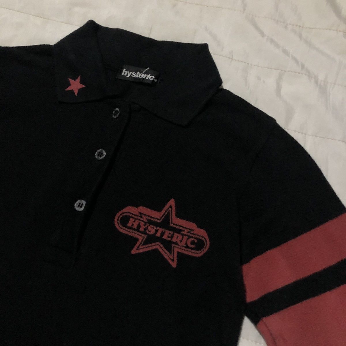 Hysteric Glamour Hysteric Glamour Long Sleeve Collar Tee Shirt Size XS / US 0-2 / IT 36-38 - 3 Thumbnail
