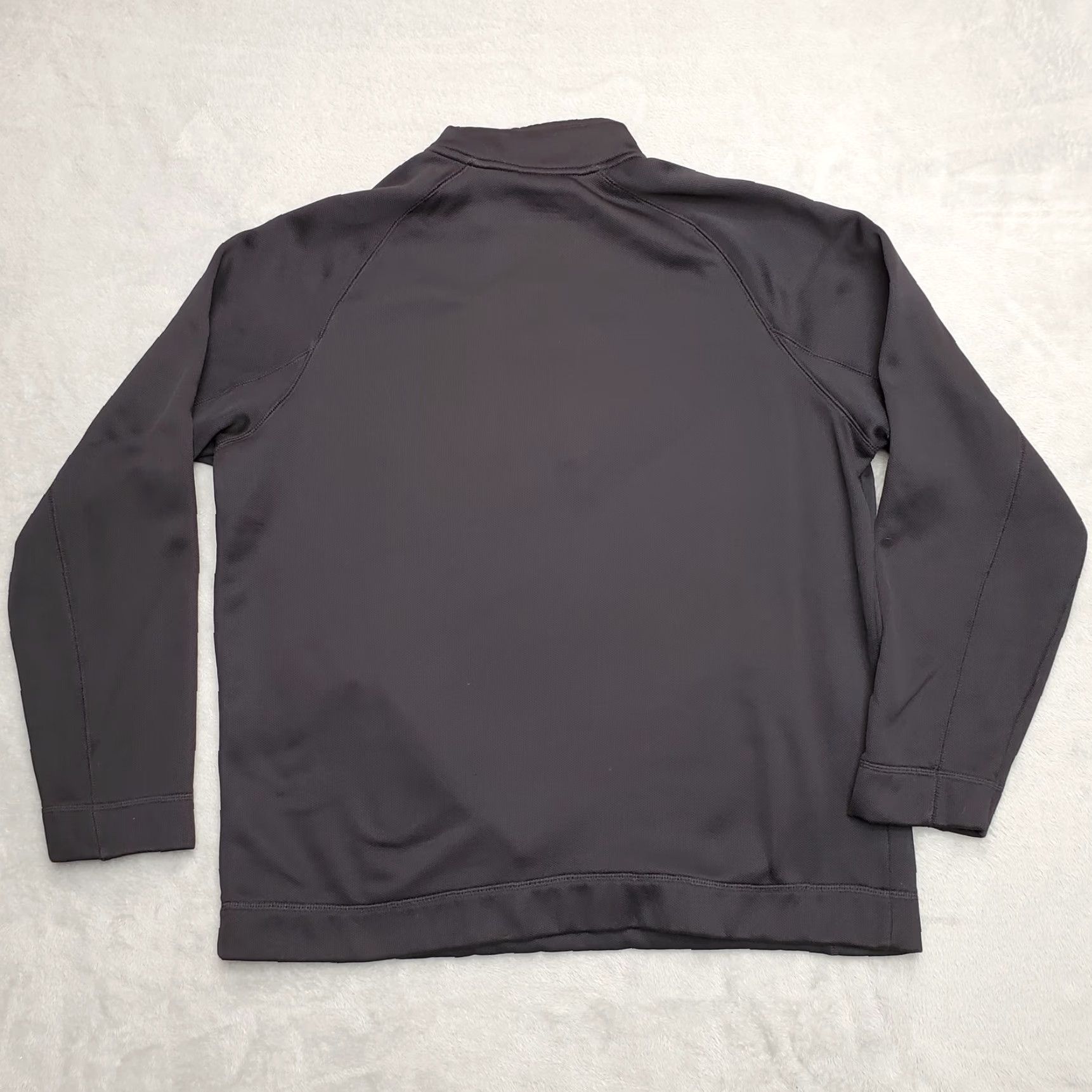Reebok VINTAGE Reebok Jacket Men XL Black Playwarm 1/4 Zip Pullover Performance Fleece Size US XL / EU 56 / 4 - 7 Thumbnail