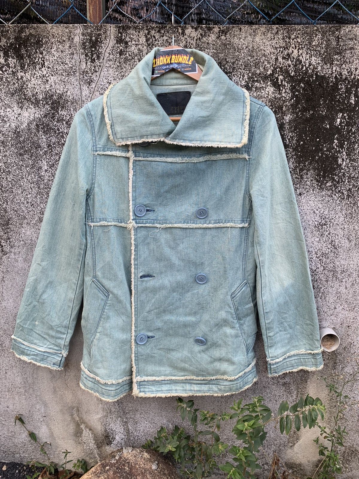 Japanese Brand × Vintage Vintage Atsuro Tayama Double Breasted Jacket Size US S / EU 44-46 / 1 - 1 Thumbnail