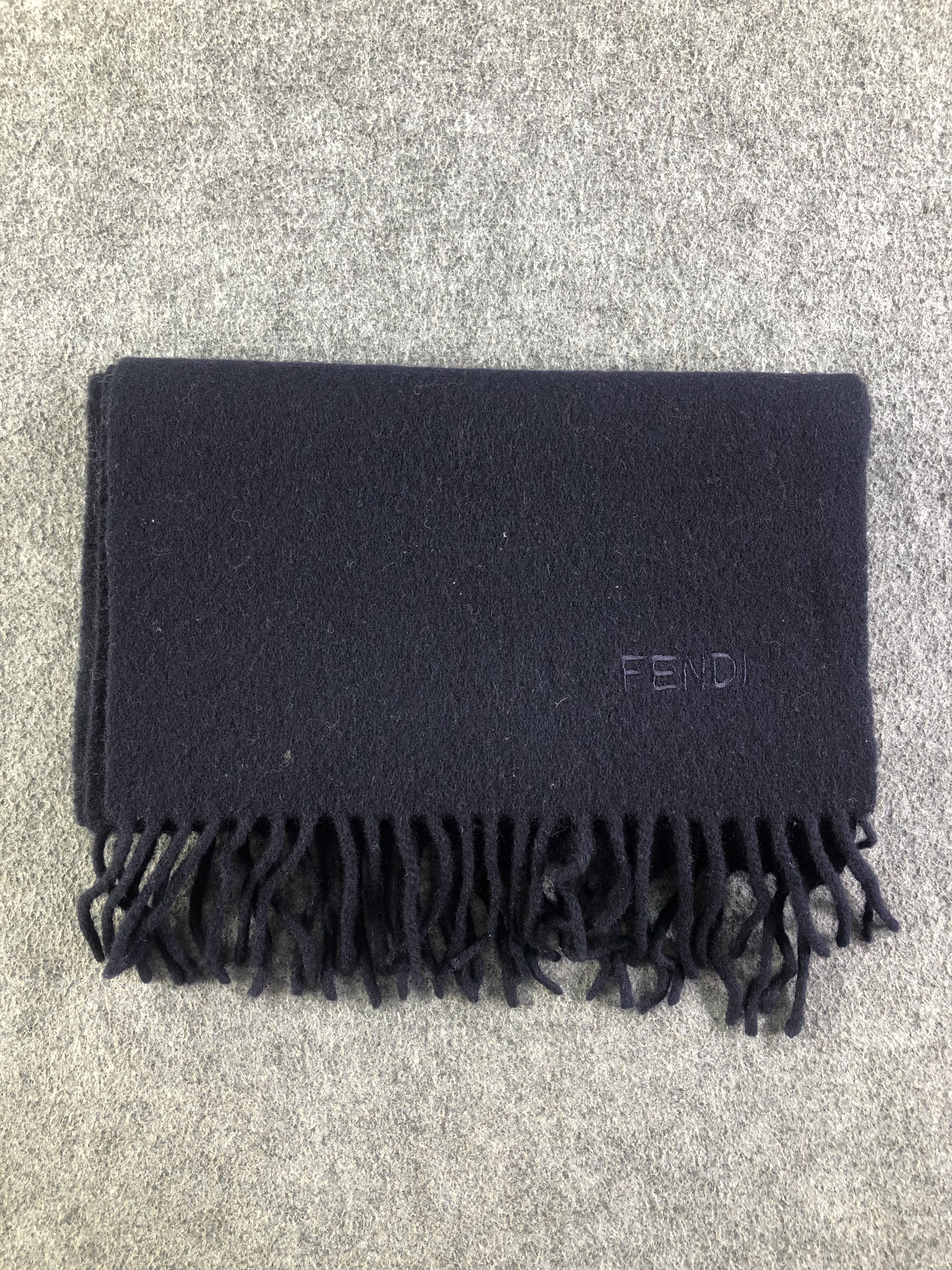 Vintage Fendi Plain Scarf / Muffler / Neckwear SS1294 Size ONE SIZE - 7 Thumbnail