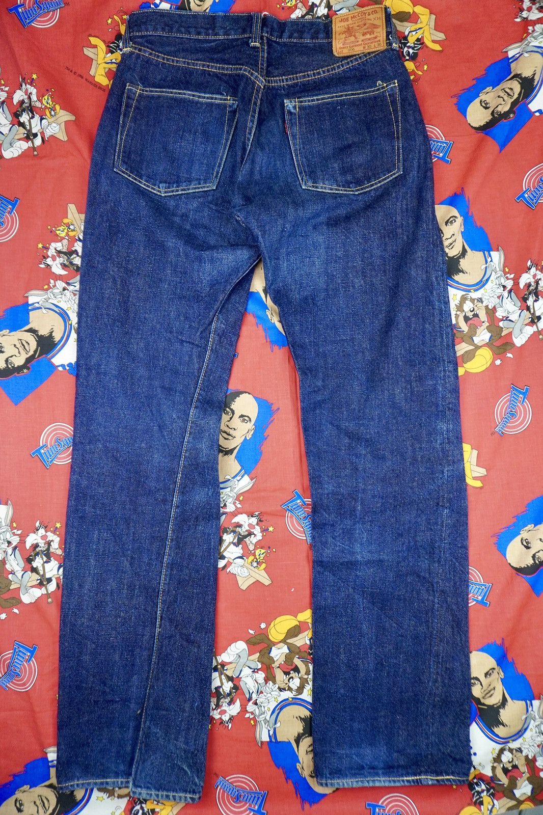 Japanese Brand × The Real McCoy's Joe McCoy Lot 906 14.75oz Right Twill Denim Deerskin Label Size US 30 / EU 46 - 4 Thumbnail