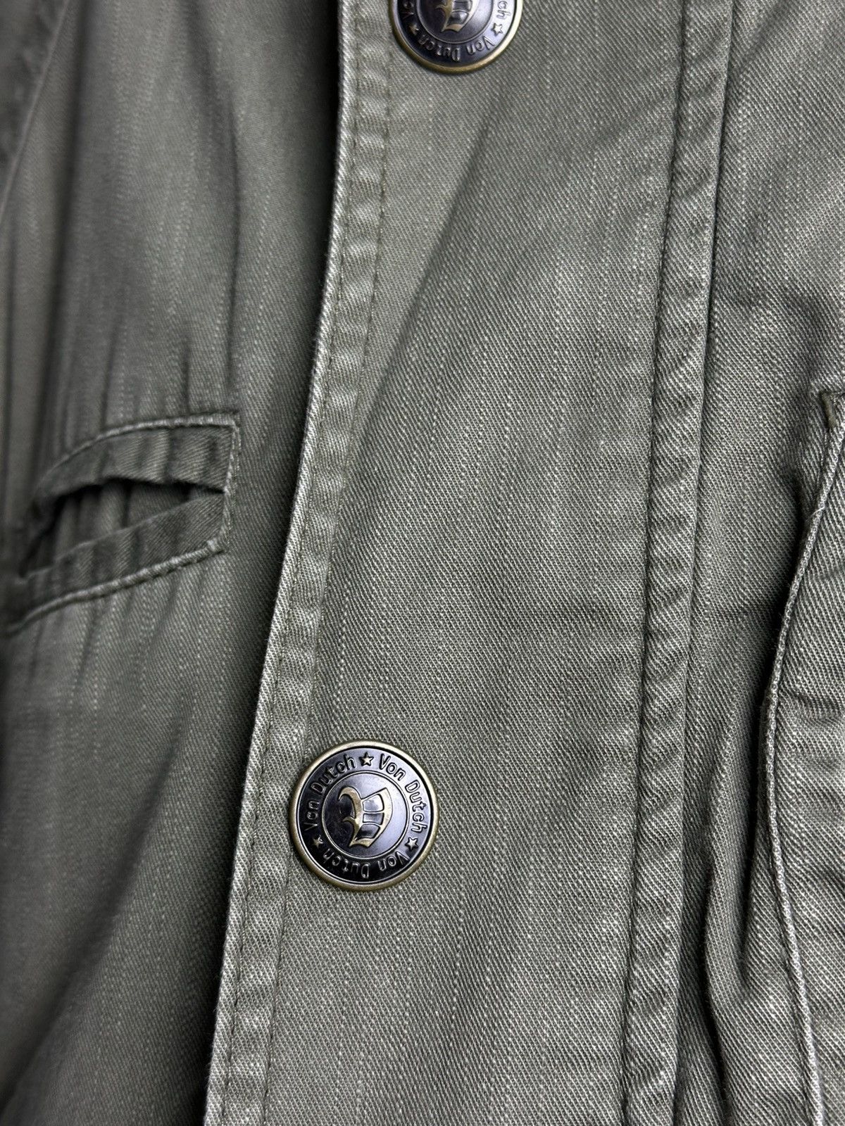 Le Grande Bleu (L.G.B.) × Von Dutch Von Dutch Hoodie Military Jacket Size US S / EU 44-46 / 1 - 6 Thumbnail