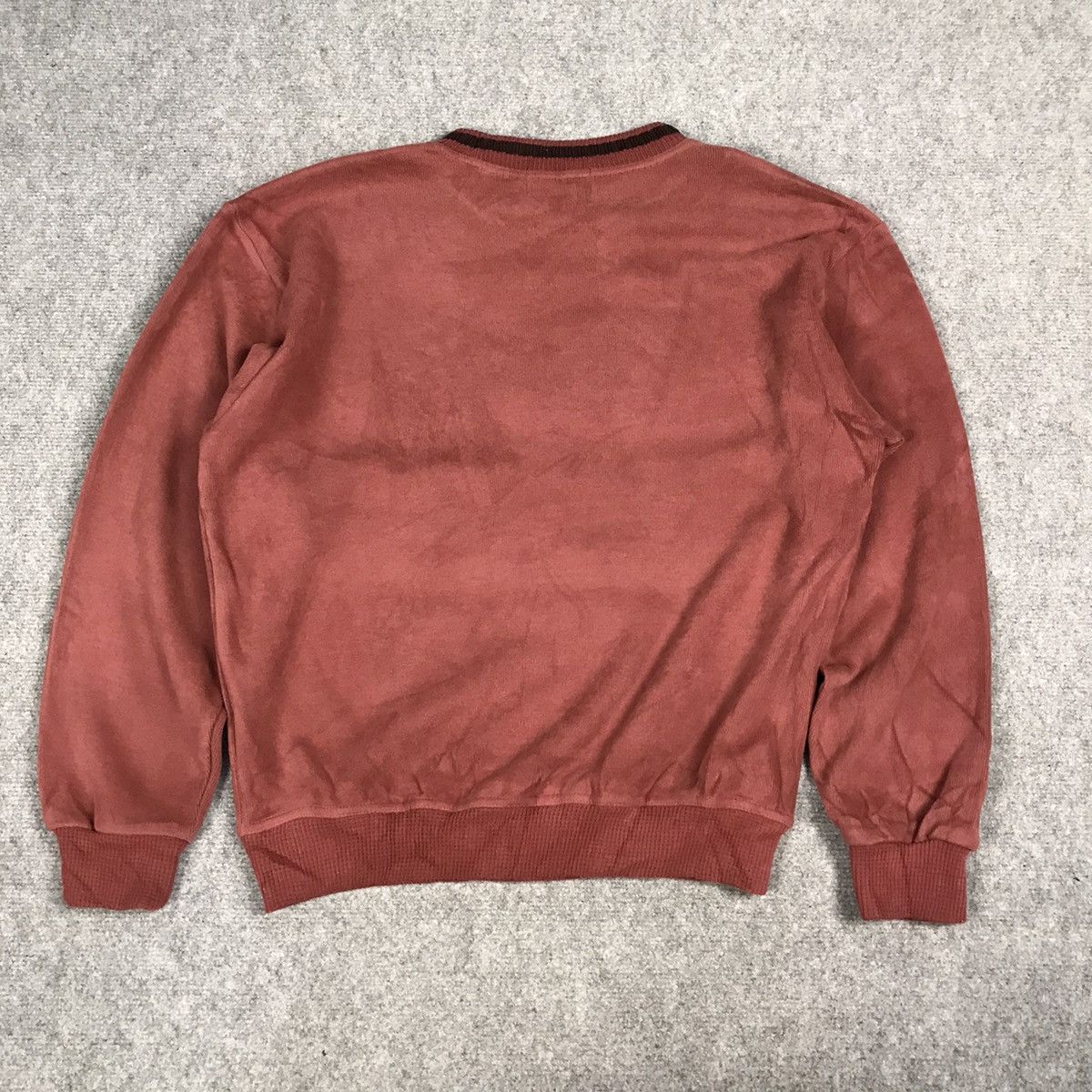 Japanese Brand CLAUDIO VELENTINO SWEATSHIRT SENTER LOGO Size US M / EU 48-50 / 2 - 7 Thumbnail