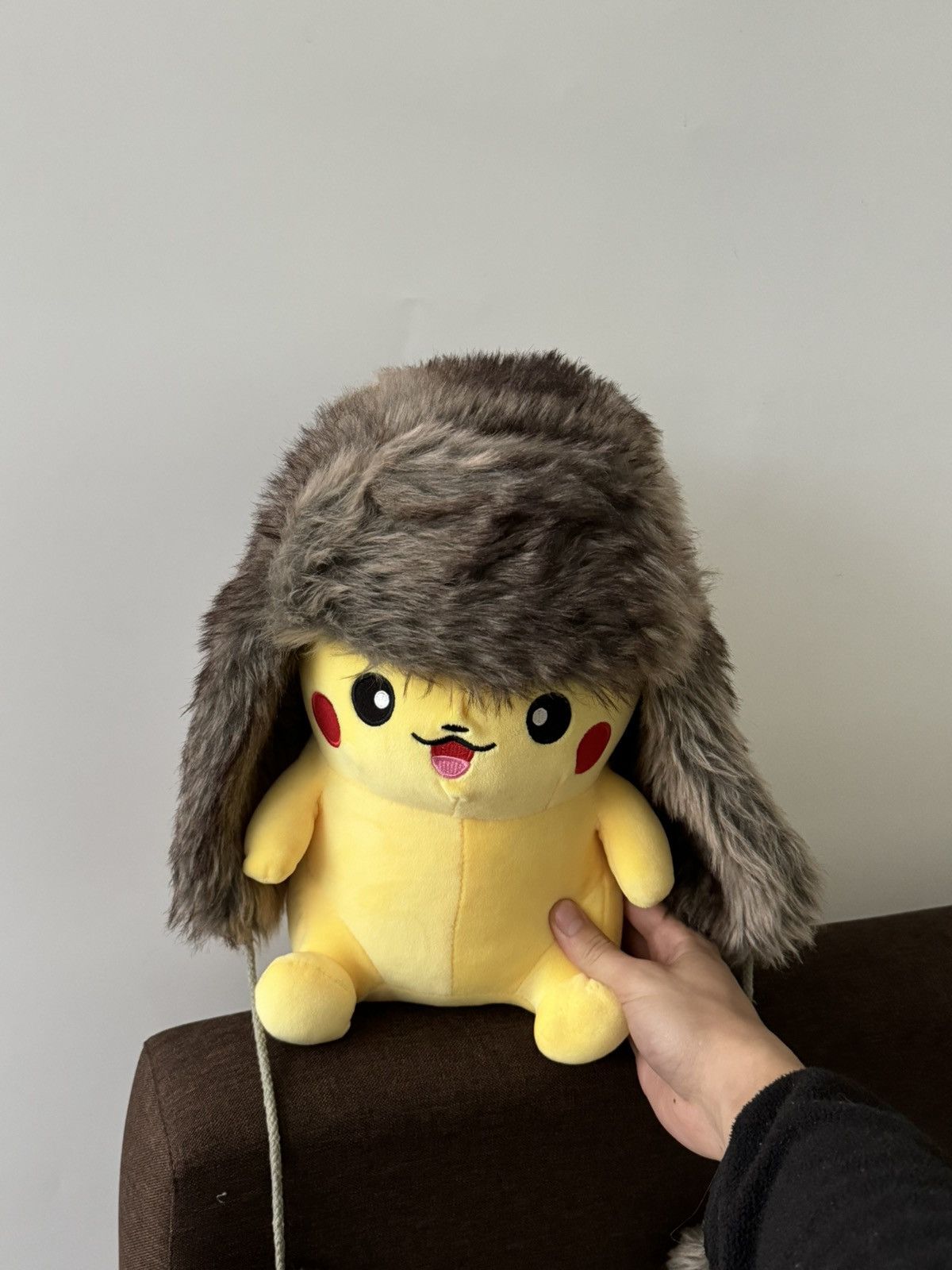 Japanese Brand × Vintage Vintage Y2K fuzzy fur ushanka hat punk Japanese Size ONE SIZE - 3 Thumbnail
