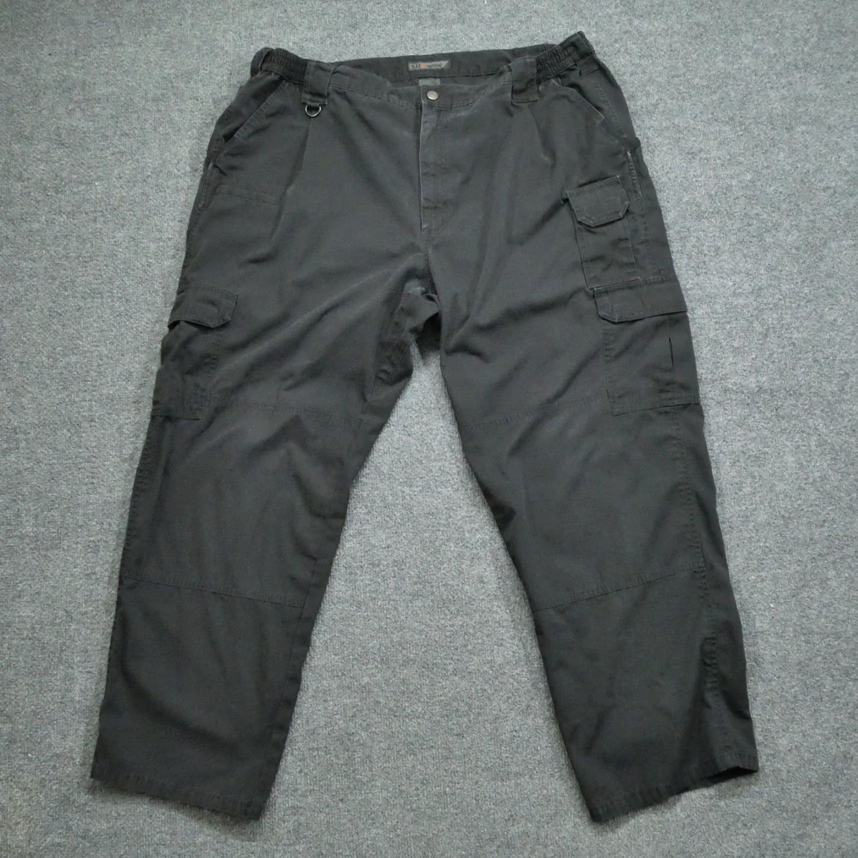 Vintage 5.11 Tactical Pants Mens 42x30 Black Workwear Ripstop Utility Double Knee Chino Pocket Army Outdoor 511 Regular Mens and Womens? Size US 42 / EU 58 - 2 Thumbnail