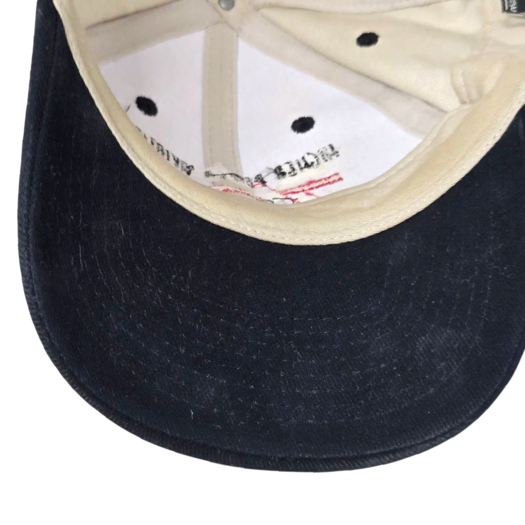 Vintage VINTAGE Boeing 737 Hat Cap Strap Back Black Tan High Power Aviation Adult Cap Size ONE SIZE - 5 Thumbnail