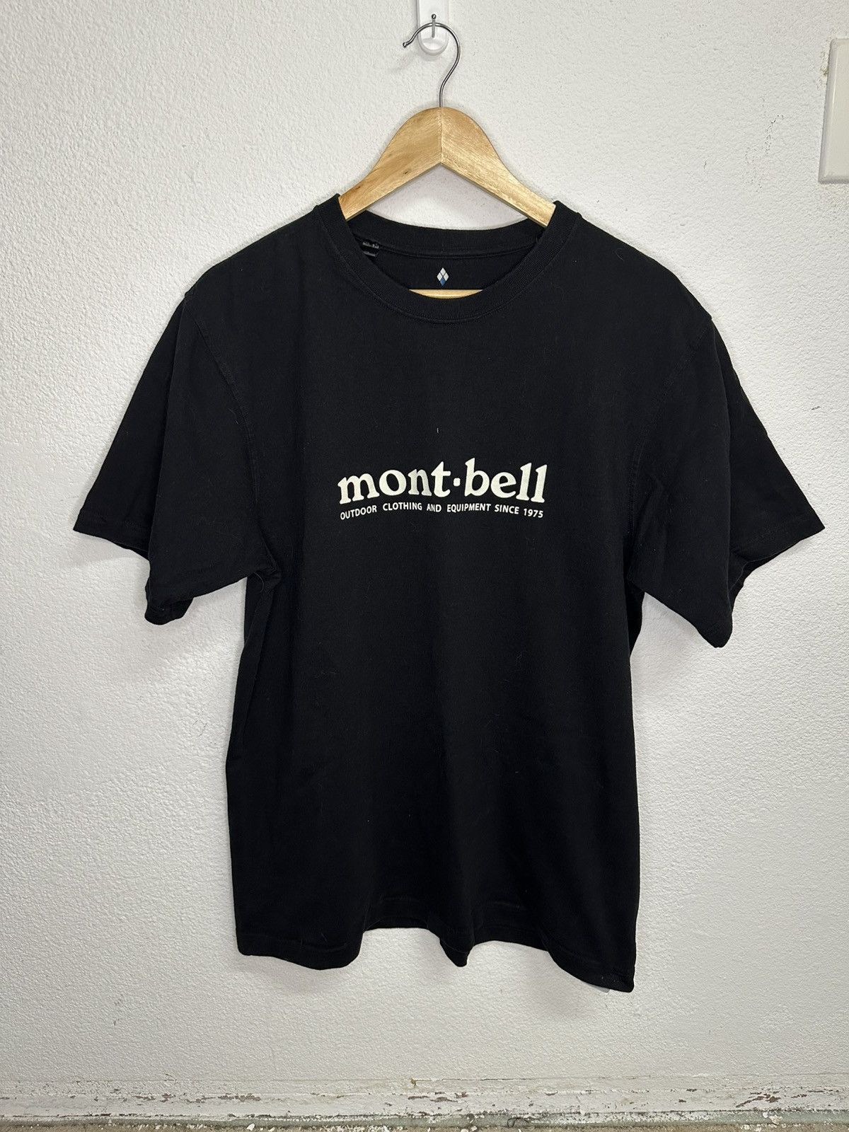 Japanese Brand Montbell Black T-Shirt Size US L / EU 52-54 / 3 - 1 Thumbnail