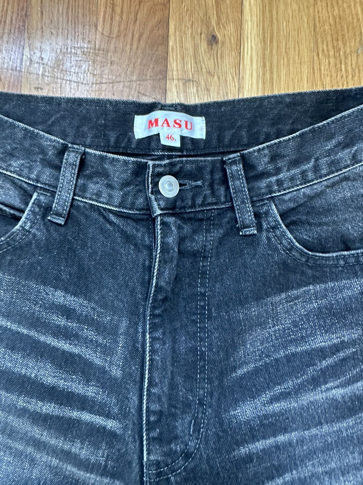 Japanese Brand MASU Masu Boys Baggy Jeans Size US 30 / EU 46 - 6 Thumbnail