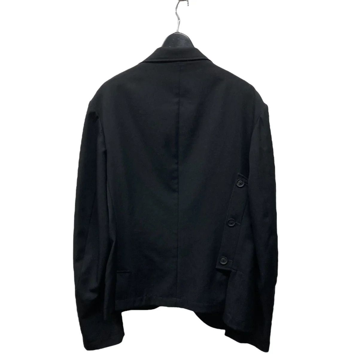 Yohji Yamamoto Yohji Yamamoto pour homme black wool, cupra jacket Size US M / EU 48-50 / 2 - 2 Thumbnail