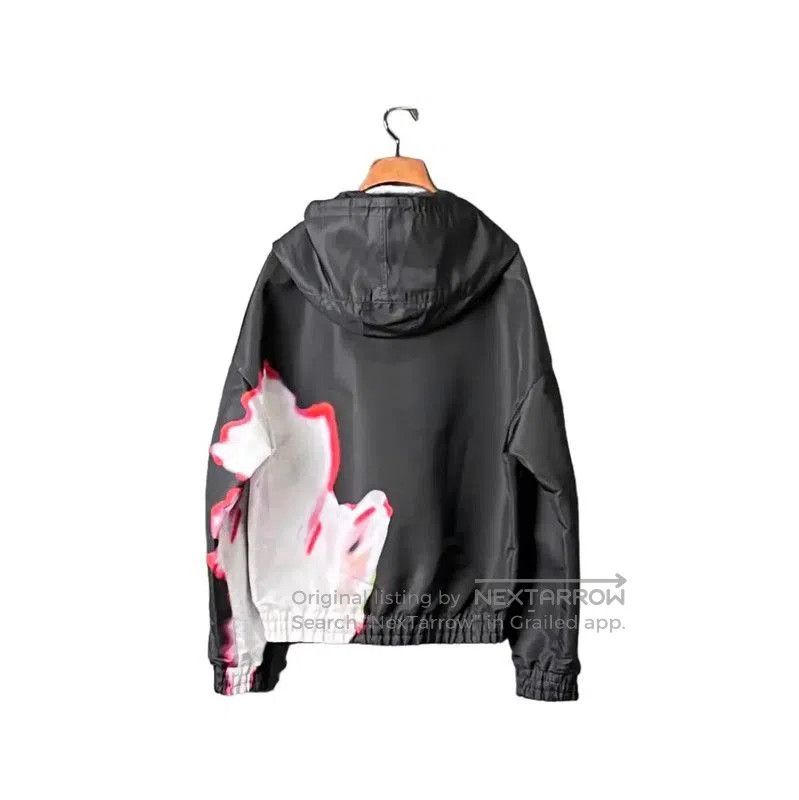 Alexander McQueen Alexander McQueen Black Floral Print Short Jacket . Size US S / EU 44-46 / 1 - 2 Thumbnail