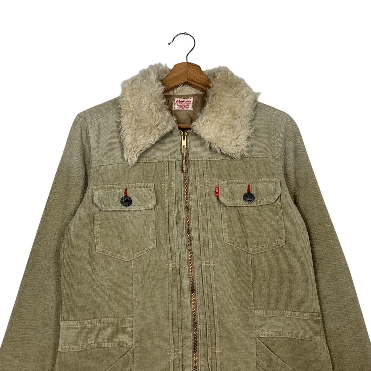 Levi's LEVIS Redloop Quilted Lining Corduroy Jacket #2383-C107 Size M / US 6-8 / IT 42-44 - 2 Thumbnail