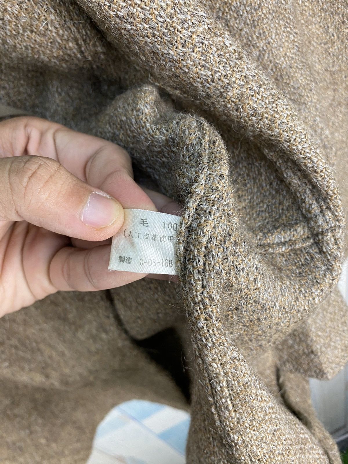 Designer × Vintage Vintage Christian Aujard Paris Wool Cardigan Jacket Size US L / EU 52-54 / 3 - 13 Thumbnail