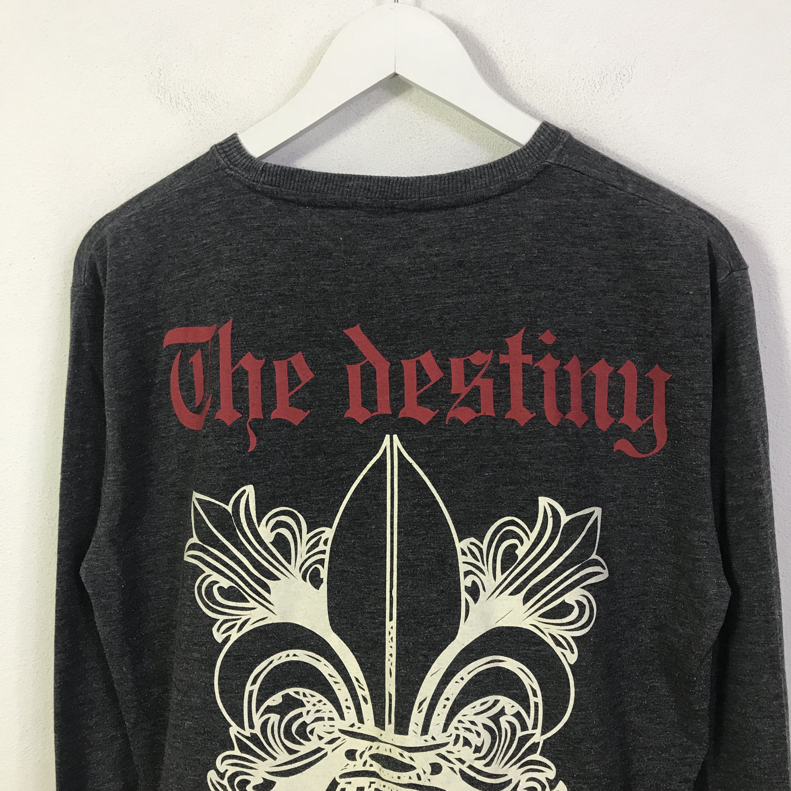 Japanese Brand Japan the destiny punk Japan Long Sleeve t-shirts K93B17 Size US L / EU 52-54 / 3 - 4 Thumbnail
