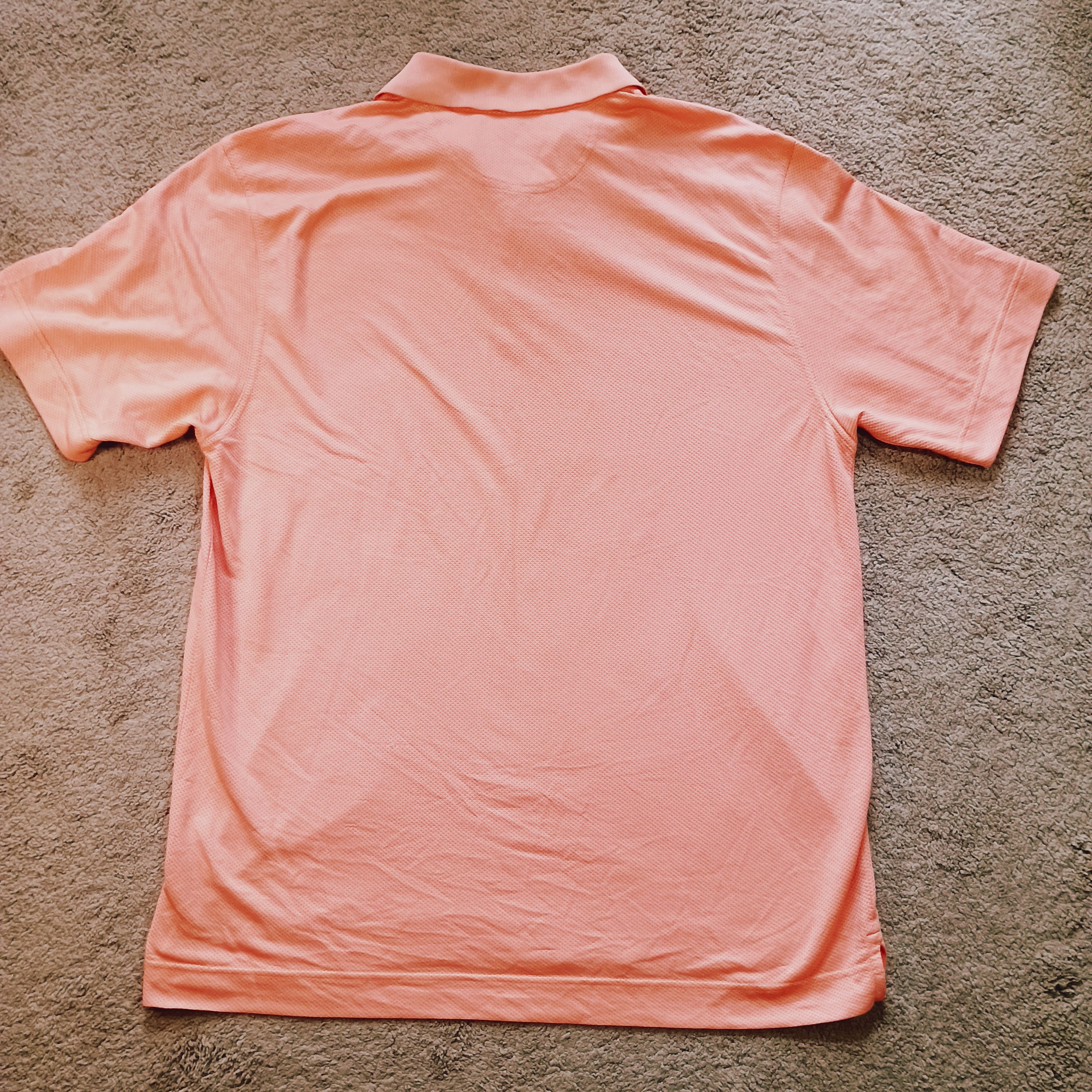 Cutter & Buck Cutter Buck Polo Mens L Peach Golf Performance Stretch Size US L / EU 52-54 / 3 - 8 Thumbnail