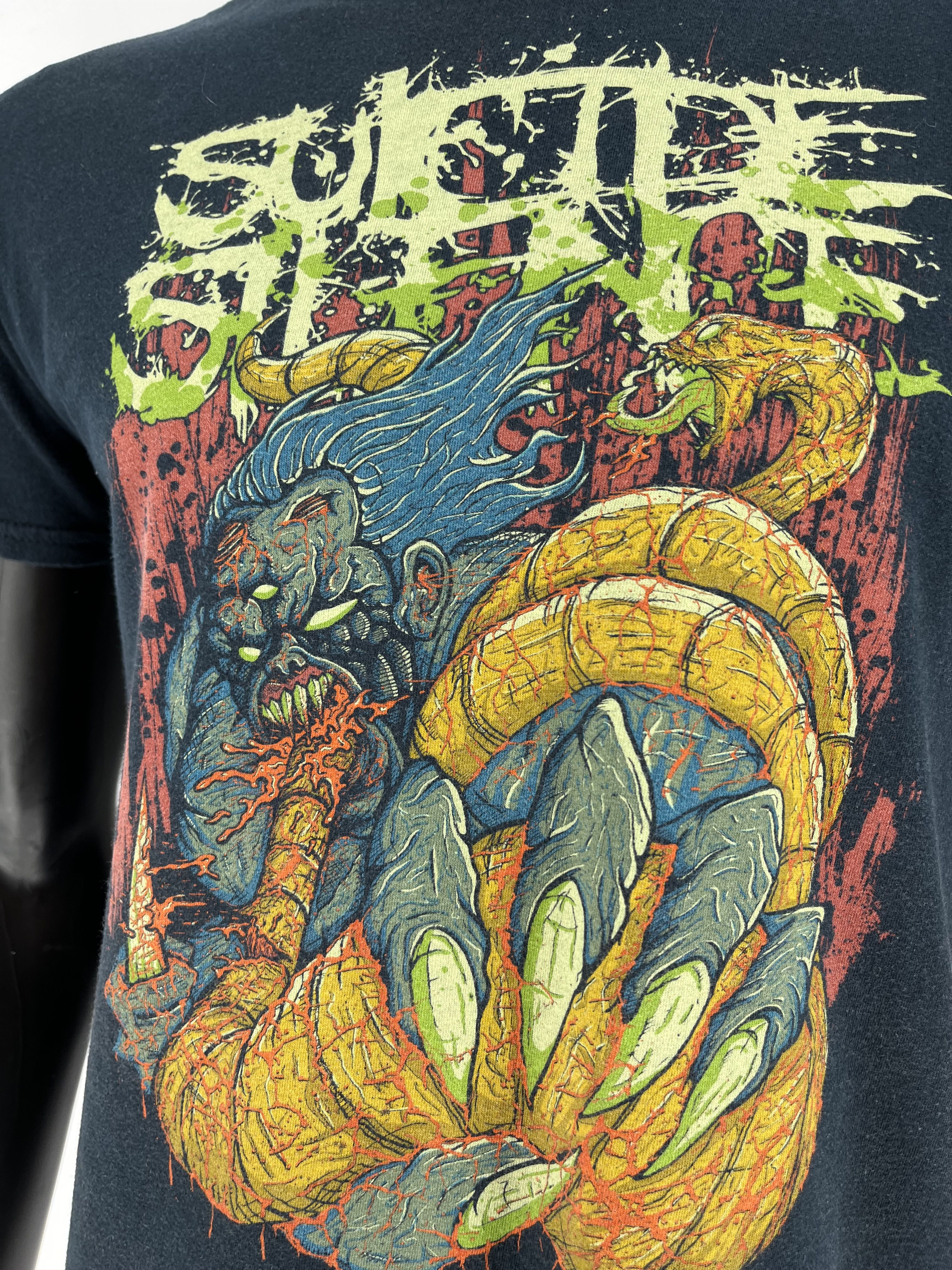 Band Tees × Vintage Vintage Y2K Suicide Silence Vintage Rock Band Tee Size US S / EU 44-46 / 1 - 6 Thumbnail