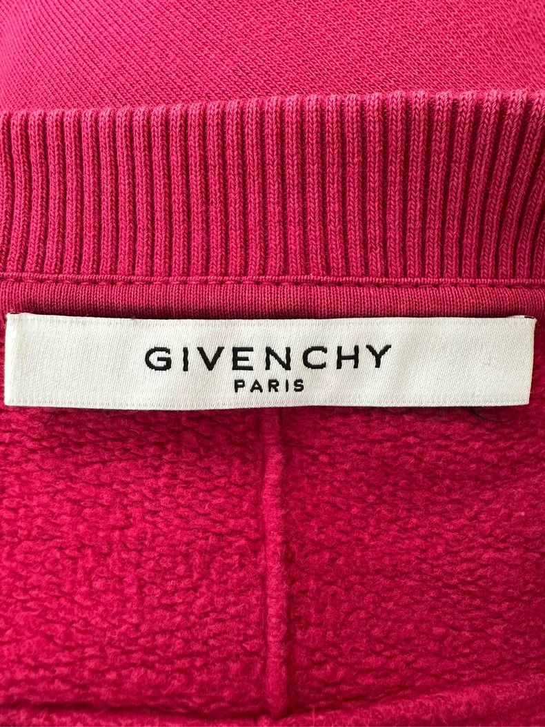 Givenchy Givenchy Solid Color Character Pattern Print Round-neck Lo Size US S / EU 44-46 / 1 - 7 Thumbnail