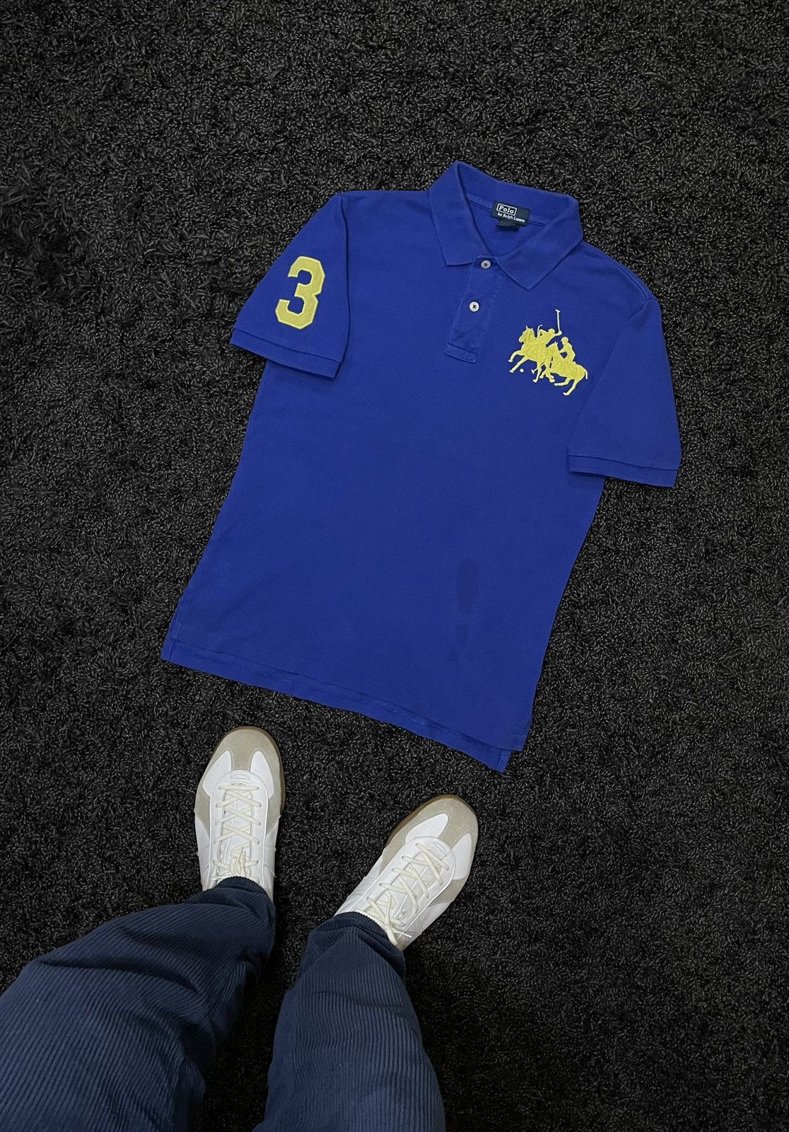 Rugby Ralph Lauren VINTAGE POLO RALPH LAUREN RUGBY 3 BIG PONY Polos Tee Y2K Size US S / EU 44-46 / 1 - 1 Thumbnail