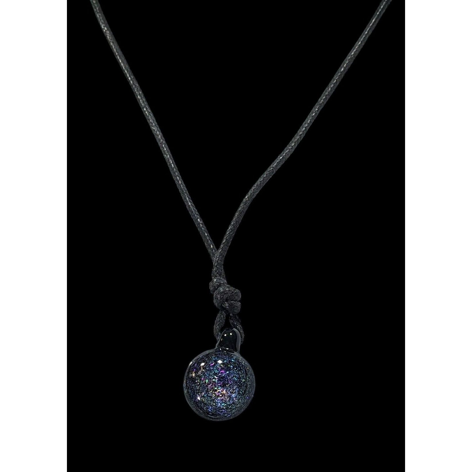 Other Whimsical Galaxy Dichroic Glass Pendant Necklace Size ONE SIZE - 3 Thumbnail