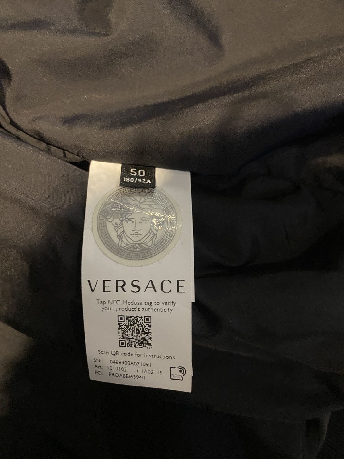 Versace Versace Medusa Logo bomber Jacket Medium Size US M / EU 48-50 / 2 - 4 Thumbnail