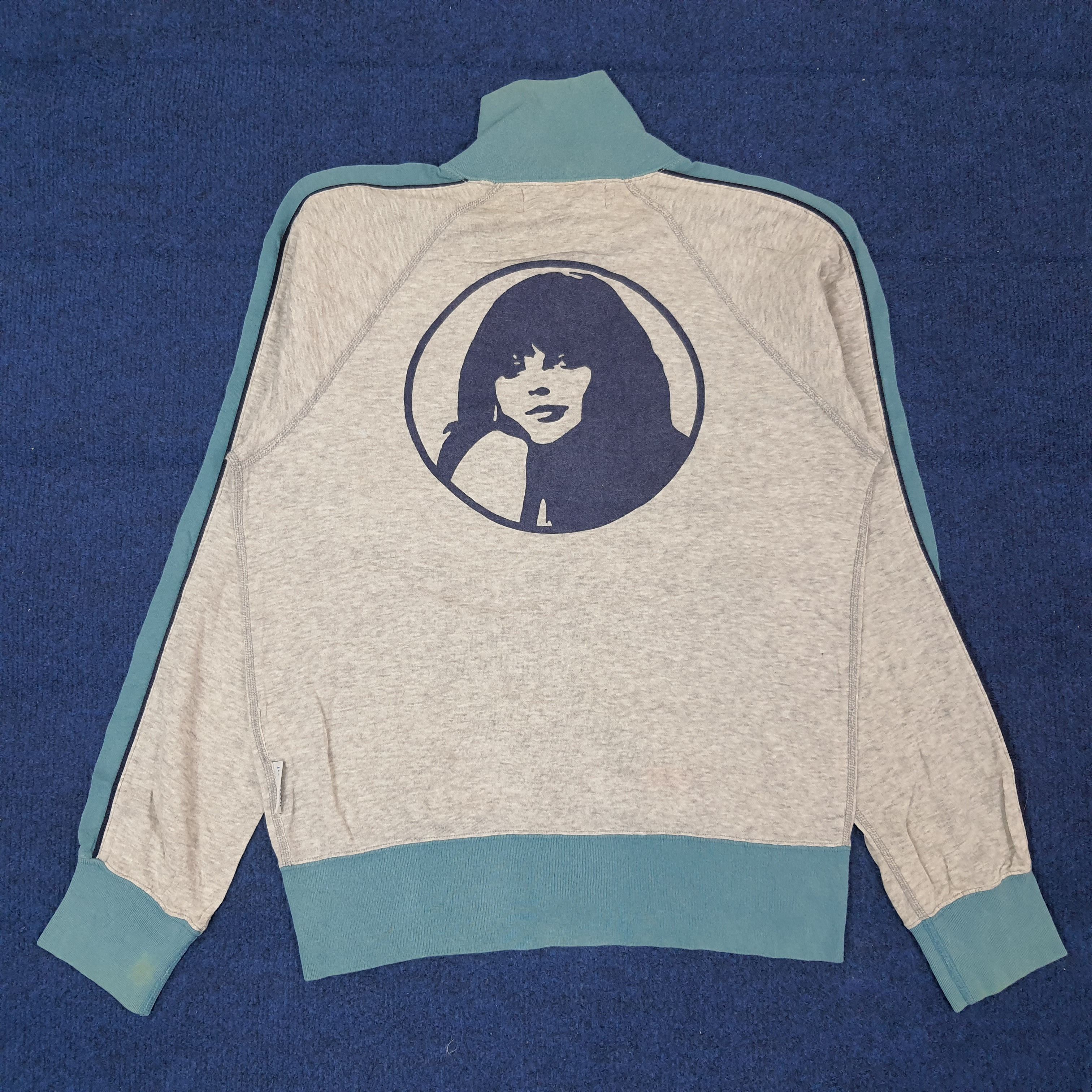 Vintage Hysteric Glamour Japan Zipper Sweatshirt C257N19