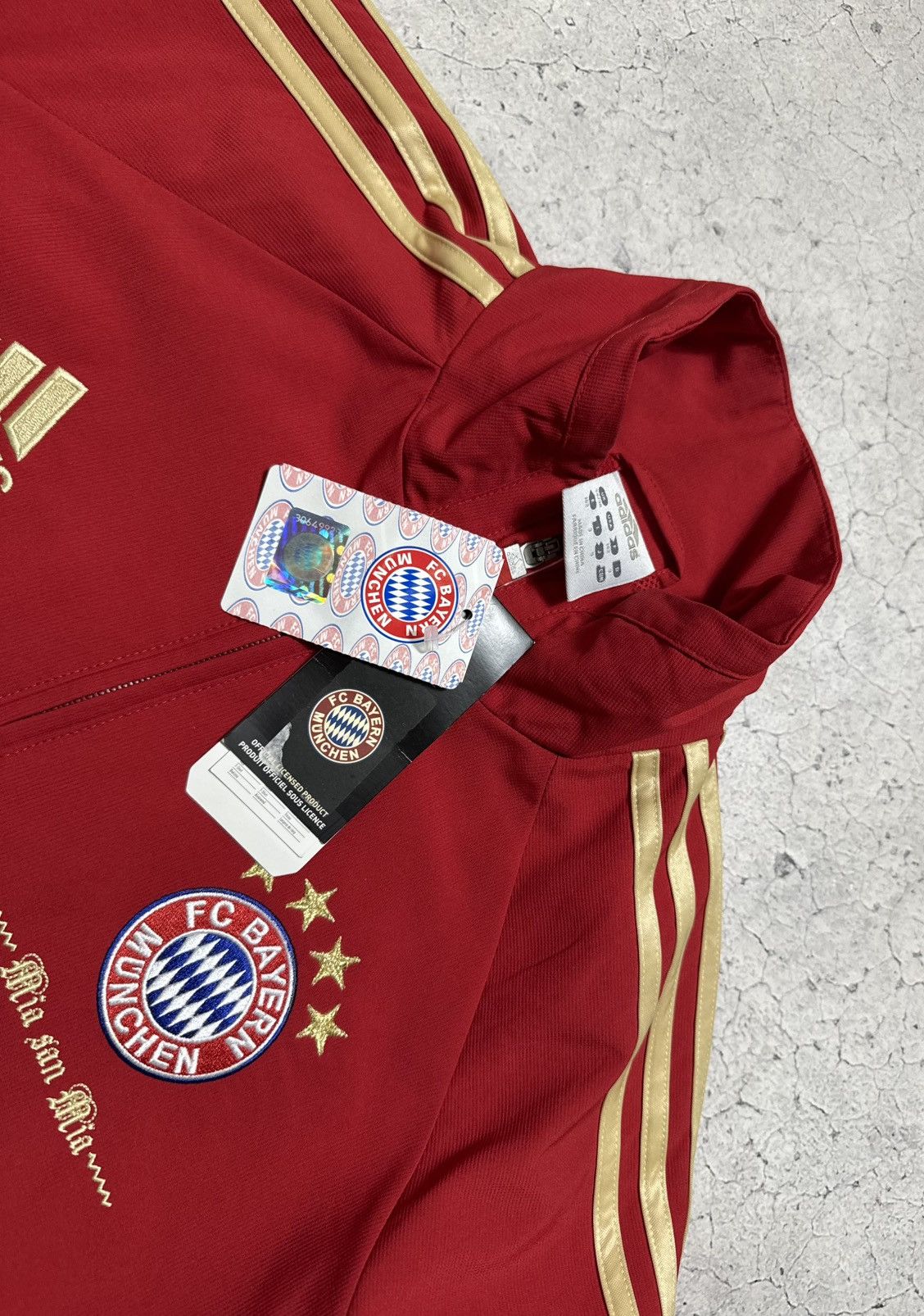 Adidas Adidas FC Bayern Munchen Nylon Football Track Suit Size US S / EU 44-46 / 1 - 7 Thumbnail